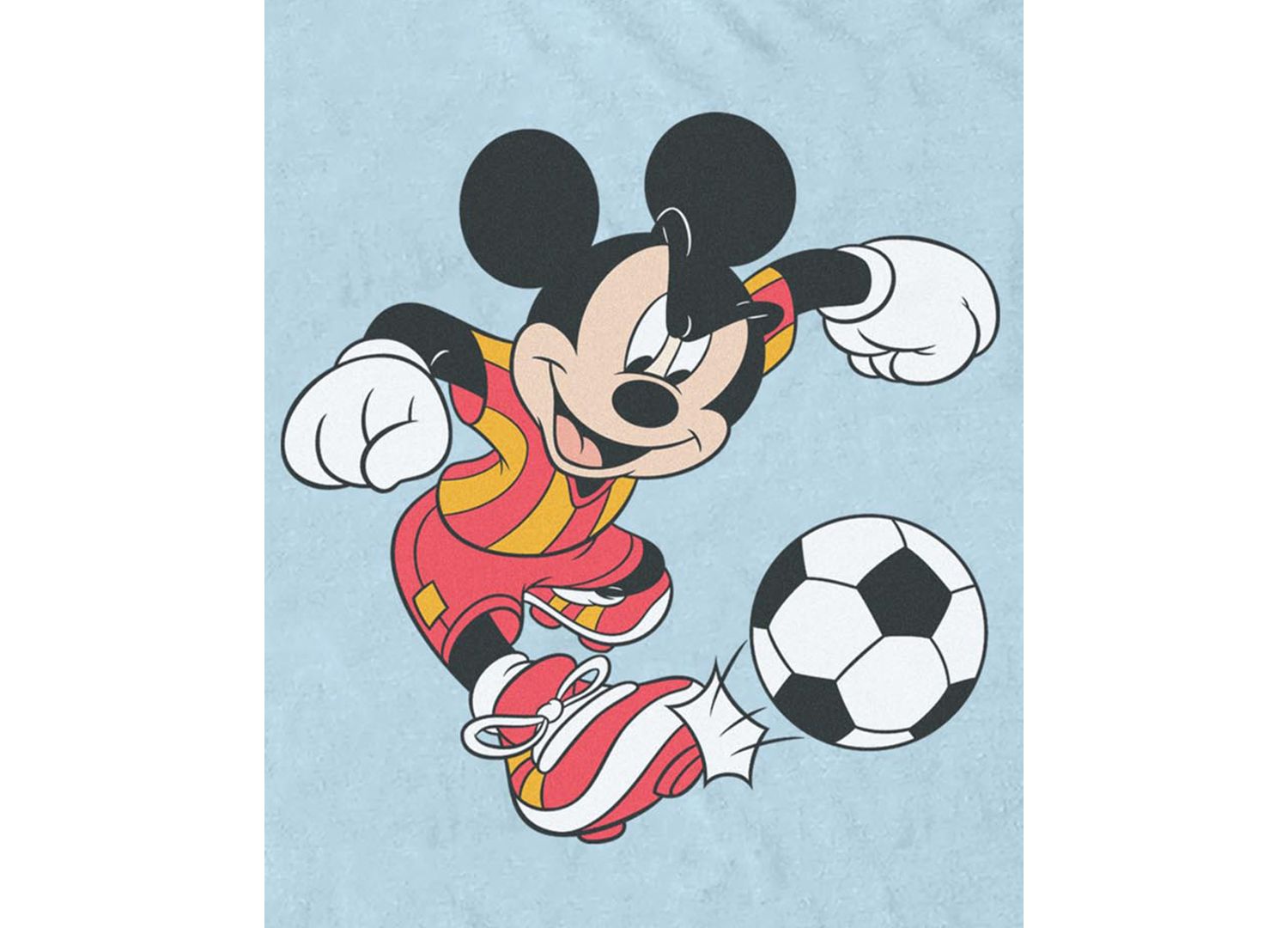Men's Mickey Soccer Graphic T-Shirt