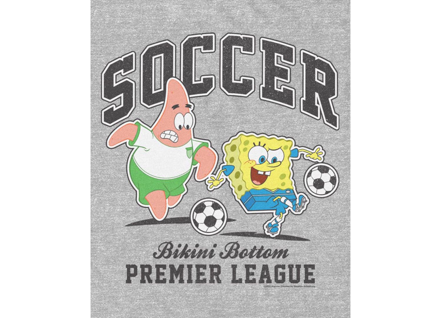 Men's Soccer Sponge Graphic T-Shirt