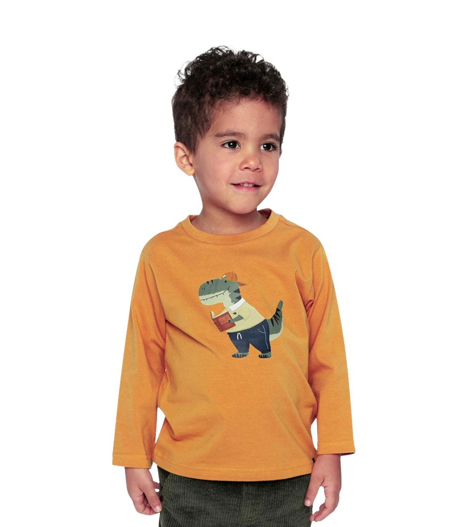 Baby Boy (12M - 24M) Long Sleeve Cotton T-Shirt