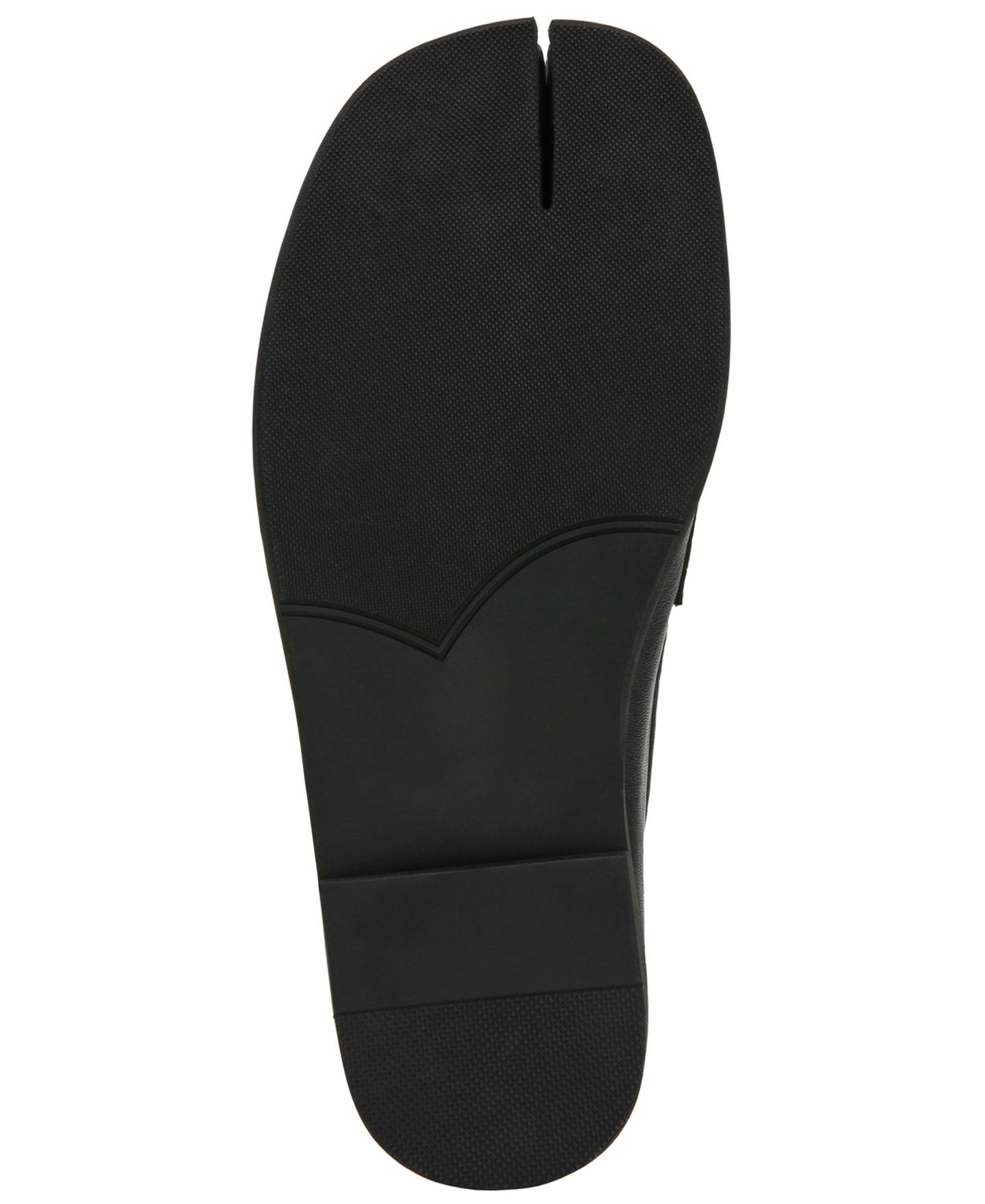Женские туфли Steve Madden Thesis Tabi Slip-On, цвет: Чёрный кожаный — фото 5