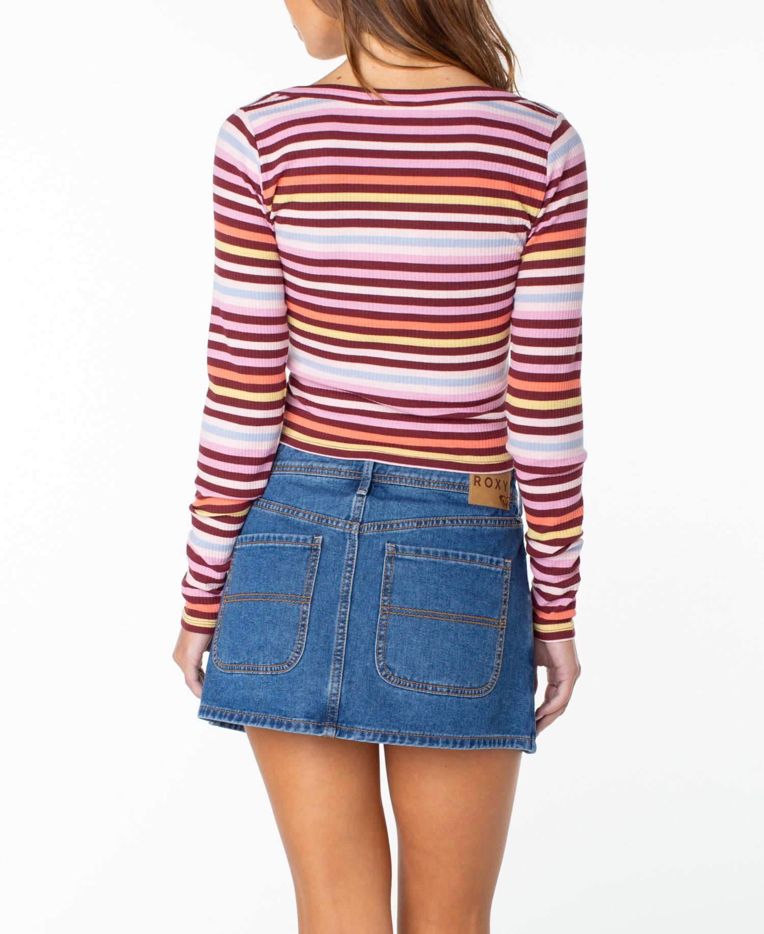 Women's Reel Life Mini Denim Skirt