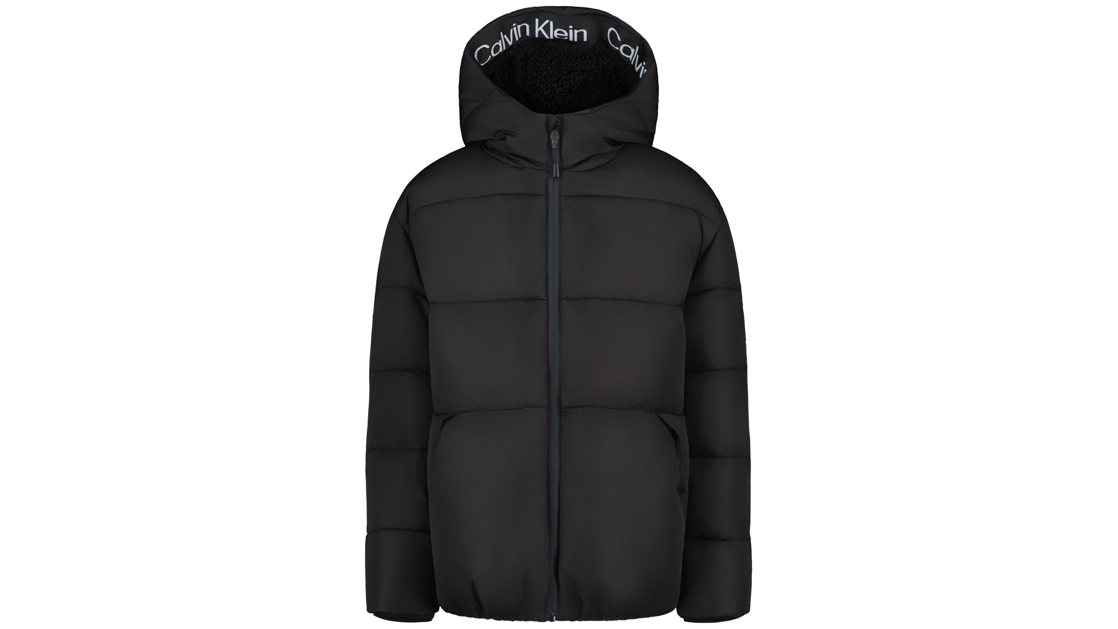 Calvin Klein Boys' 4-7 Relaxed-Fit Long-Sleeve Puffer Jacket