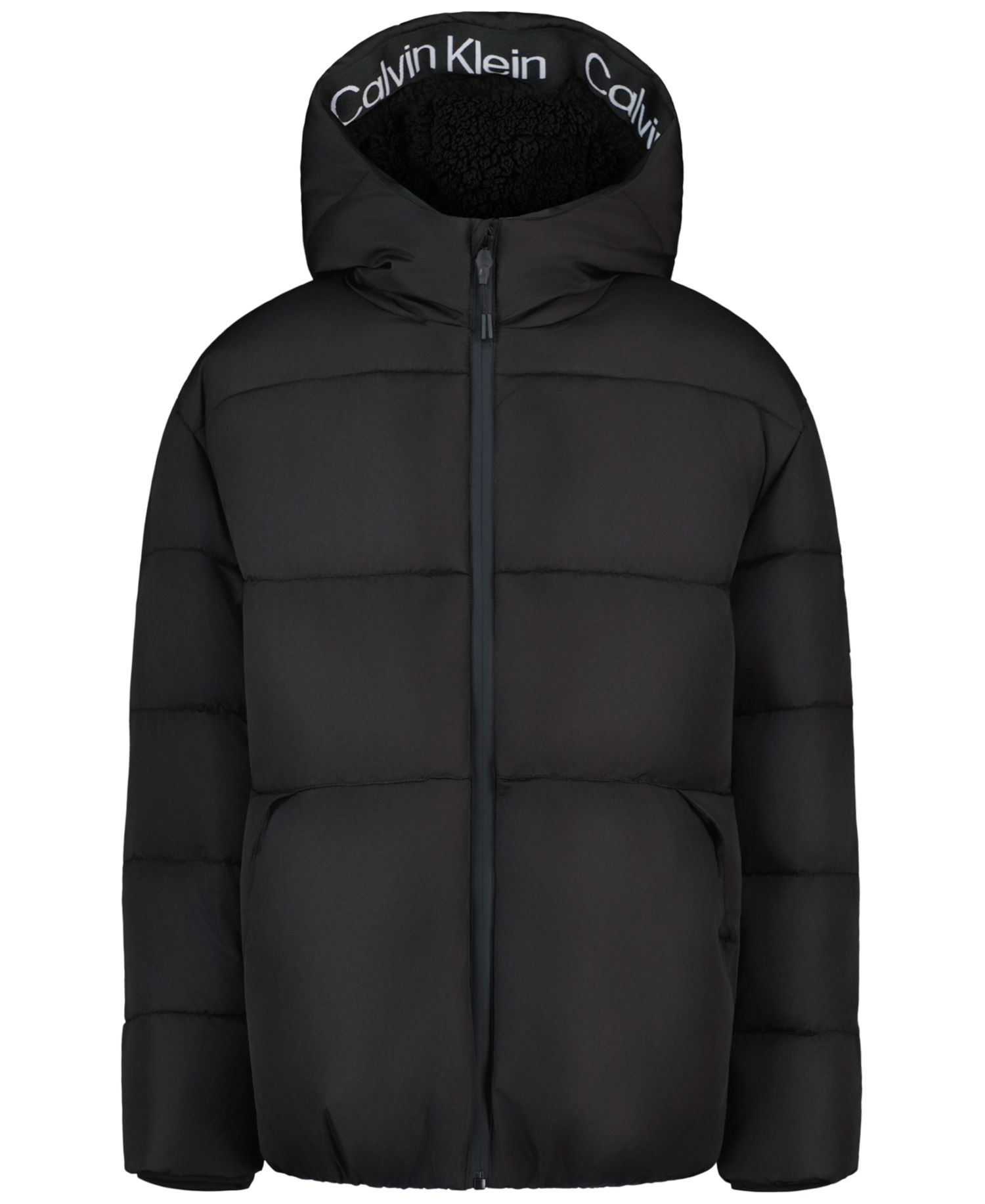 Boys' 4-7 Relaxed-Fit Long-Sleeve Puffer Jacket