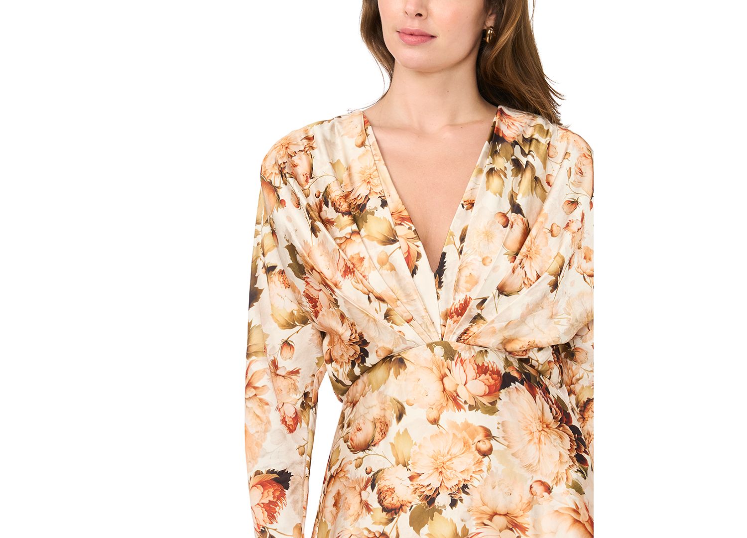 Women's V-Neck Maxi Dress