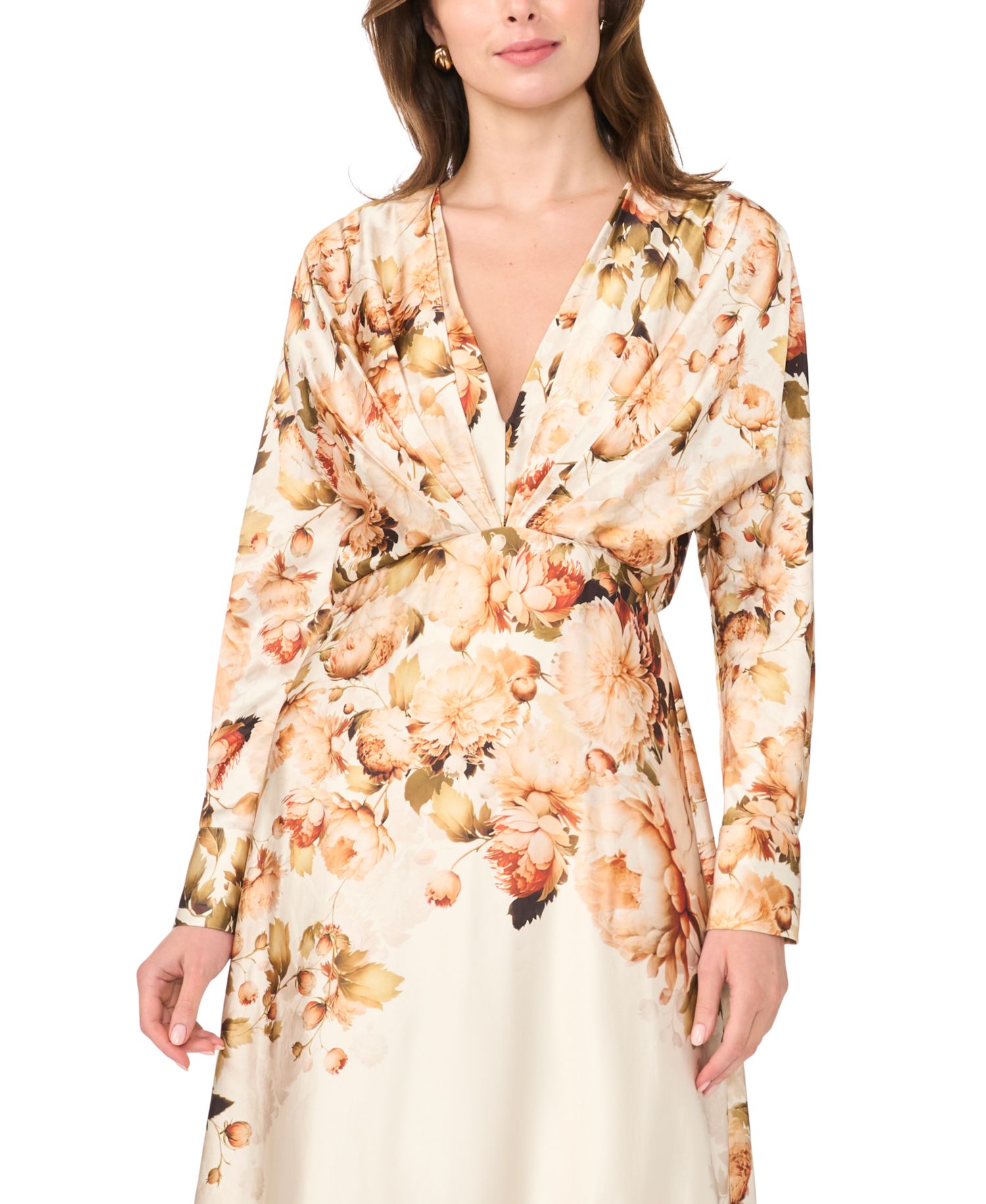 Women's V-Neck Maxi Dress