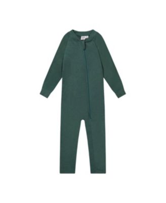 Baby Unisex 6M TO 24M One Piece Thermal Underwear Sage