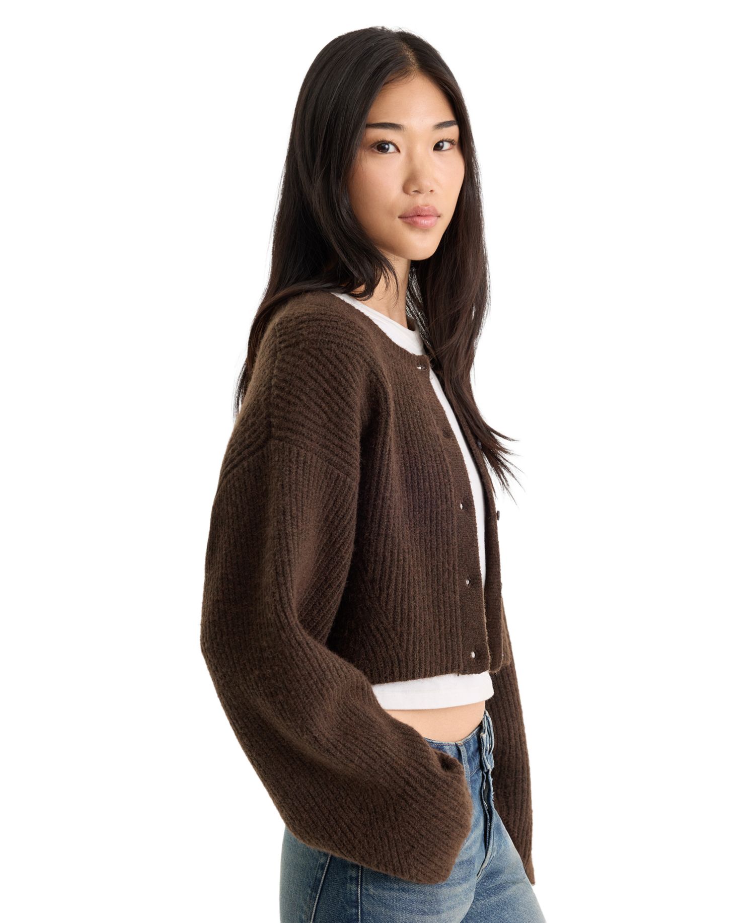 Women's Crewneck Long-Sleeve Sweater