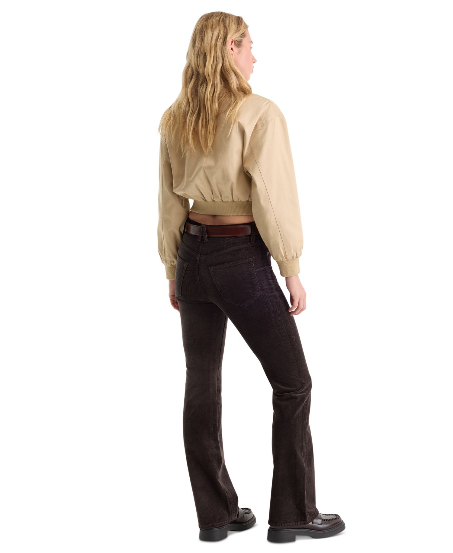 Women's Corduroy High-Rise Bootcut Jeans