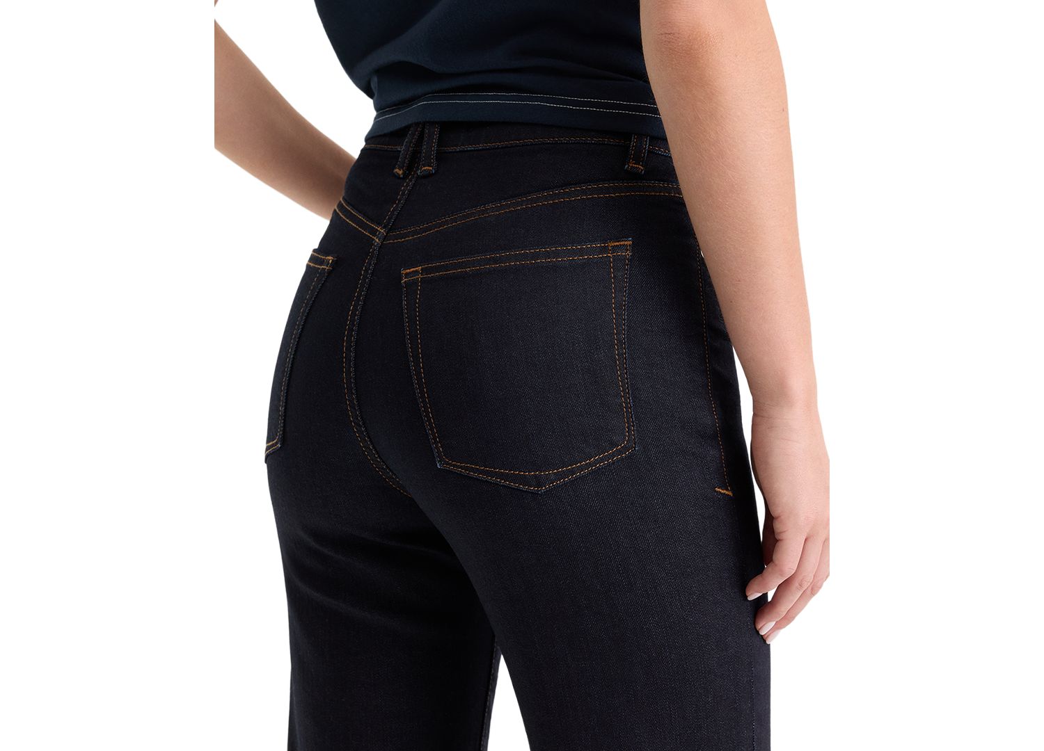 Women's High-Rise Straight-Leg Jeans