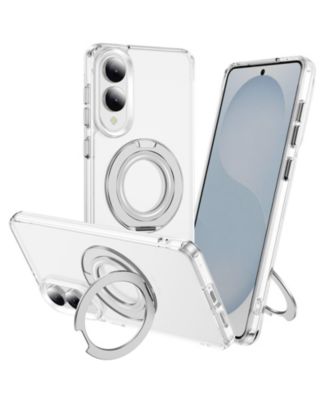 SAMSUNGGalaxy S25 SERIES Case: Magnetic Ring Stand, Shockproof
