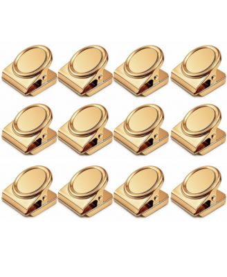 Heavy Duty Metal Magnetic Clips Extra Strong For Whiteboard Office Refrigerator Classroom
