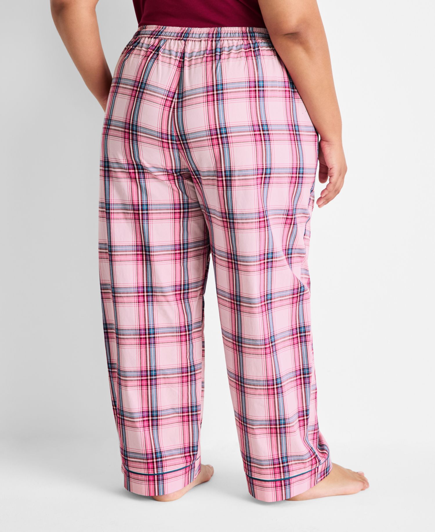 Women's Poplin Pajama Pants, XS-3X