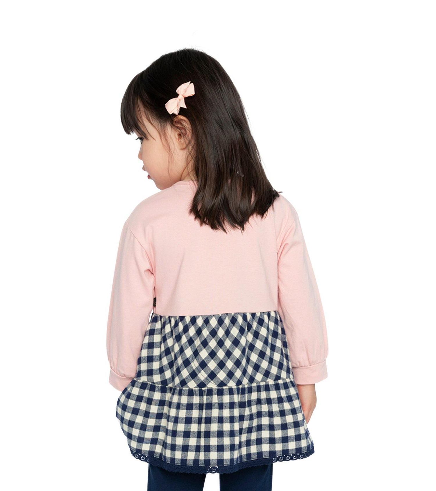 Baby Girl ( 3M to 24 M ) Tunic and Leggings Set Pale Dusty