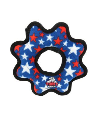 Ultimate Gear Ring Star, Plush Squeaky Dog Toy