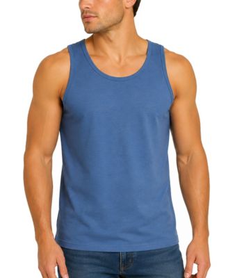 Men's Micro Waffle Knit Regular-Fit Tank Top