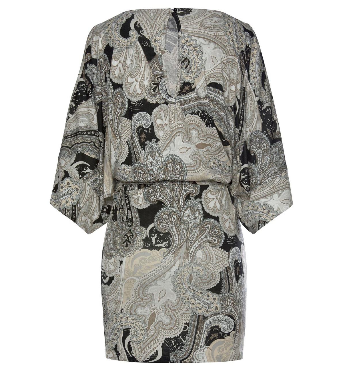 Lascana Women's Patterned Cold Shoulder Dress