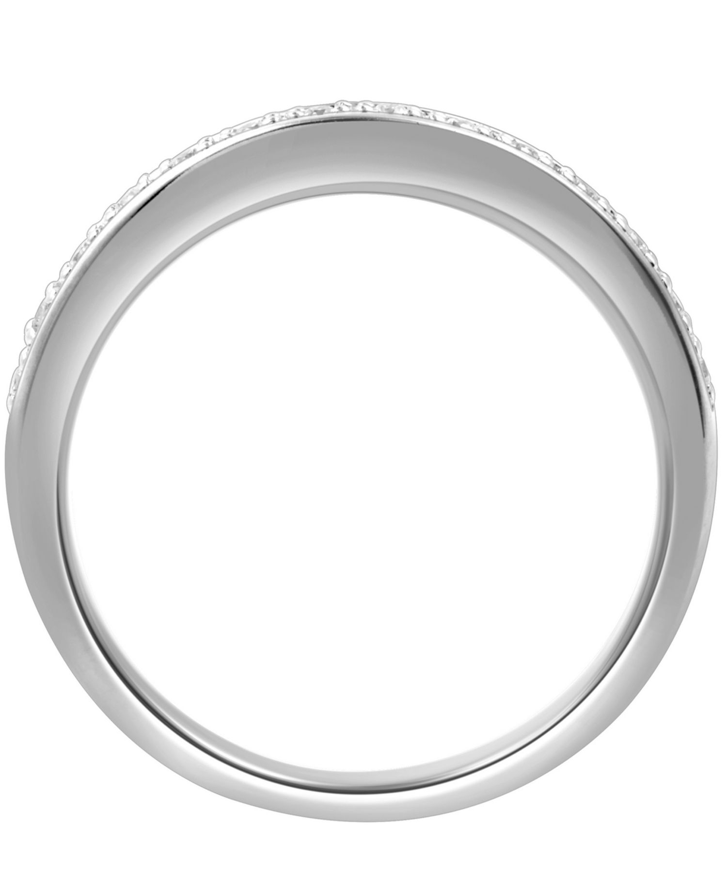 Diamond Band Ring (1/10 ct. t.w.) in Sterling Silver