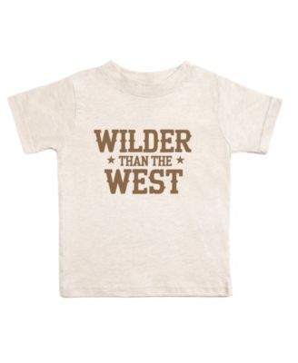 Little Boys 5Y - 8Y Wilder Than The West Western Short Sleeve T-Shirt