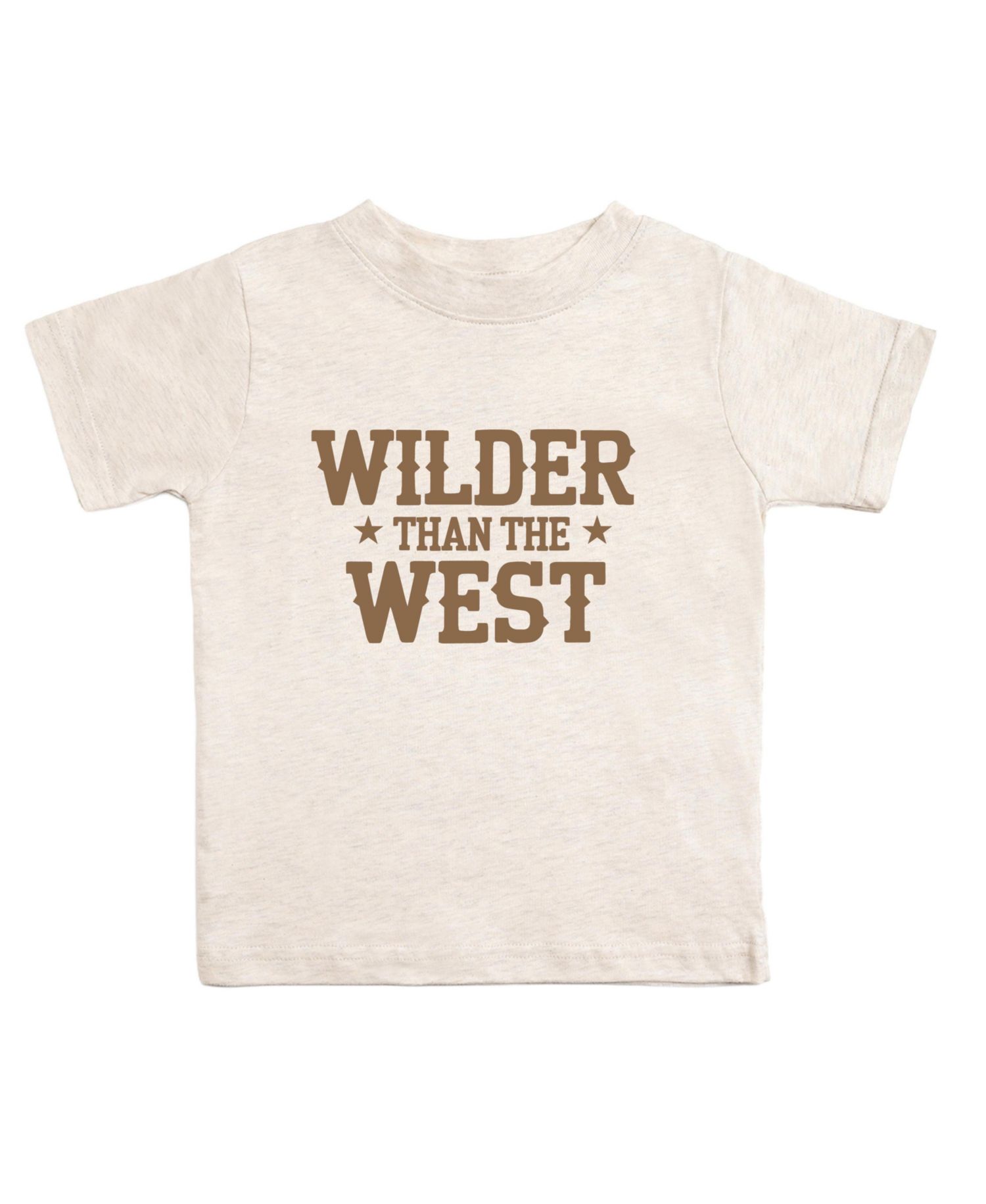 Little Boys 5Y - 8Y Wilder Than The West Western Short Sleeve T-Shirt