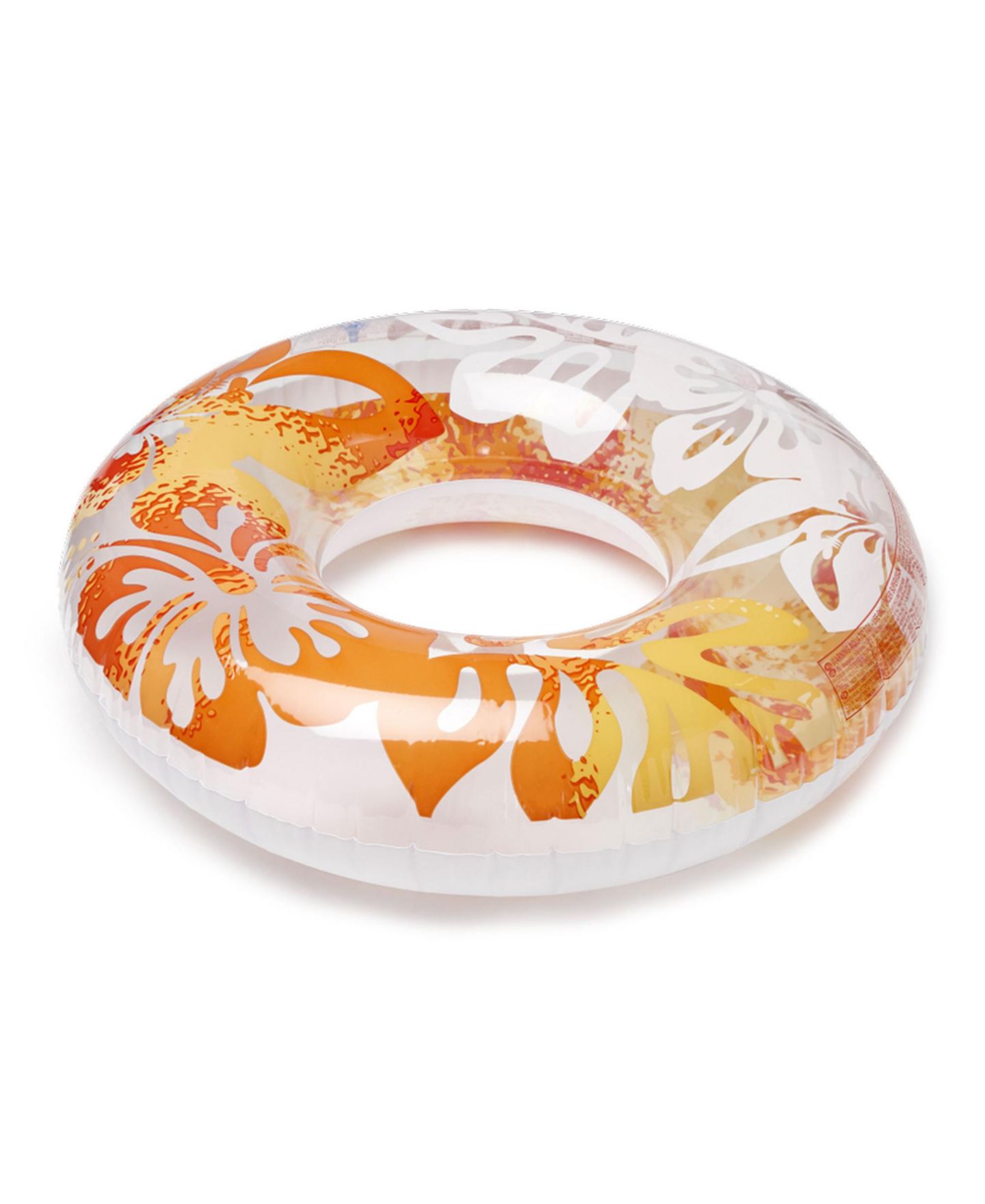 Детские игрушки Intex Colorful Transparent Inflatable Swimming Pool Single Ring Float — фото 4