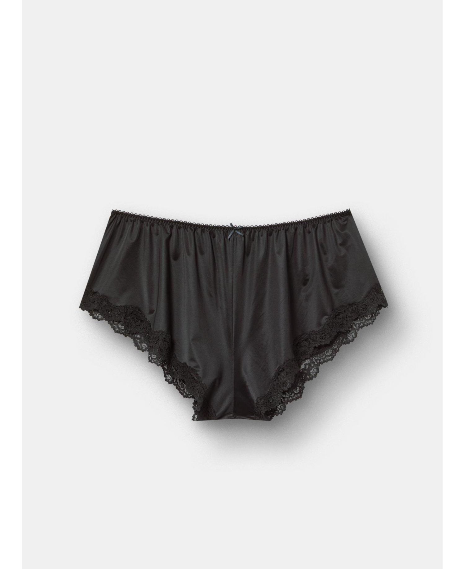Women's Plus Size Cheeky Lace Trim Short