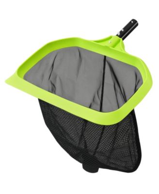 Pool Skimmer Net Leaf Rake Fine Mesh Triangular Frame