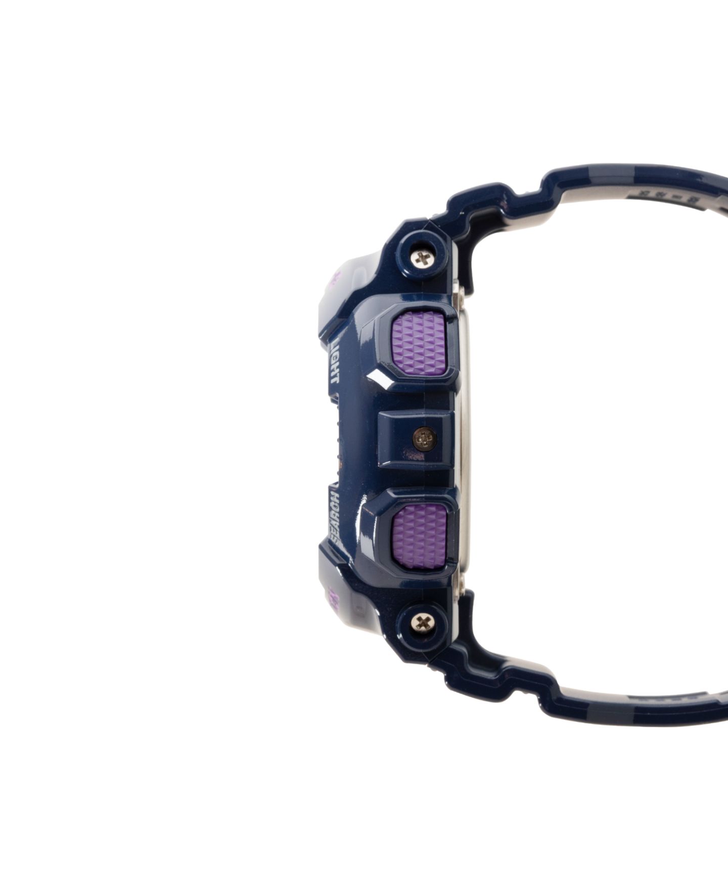 Женские часы G-Shock Baby-G Japanese Quartz Navy Resin Watch 43.4mm — фото 2