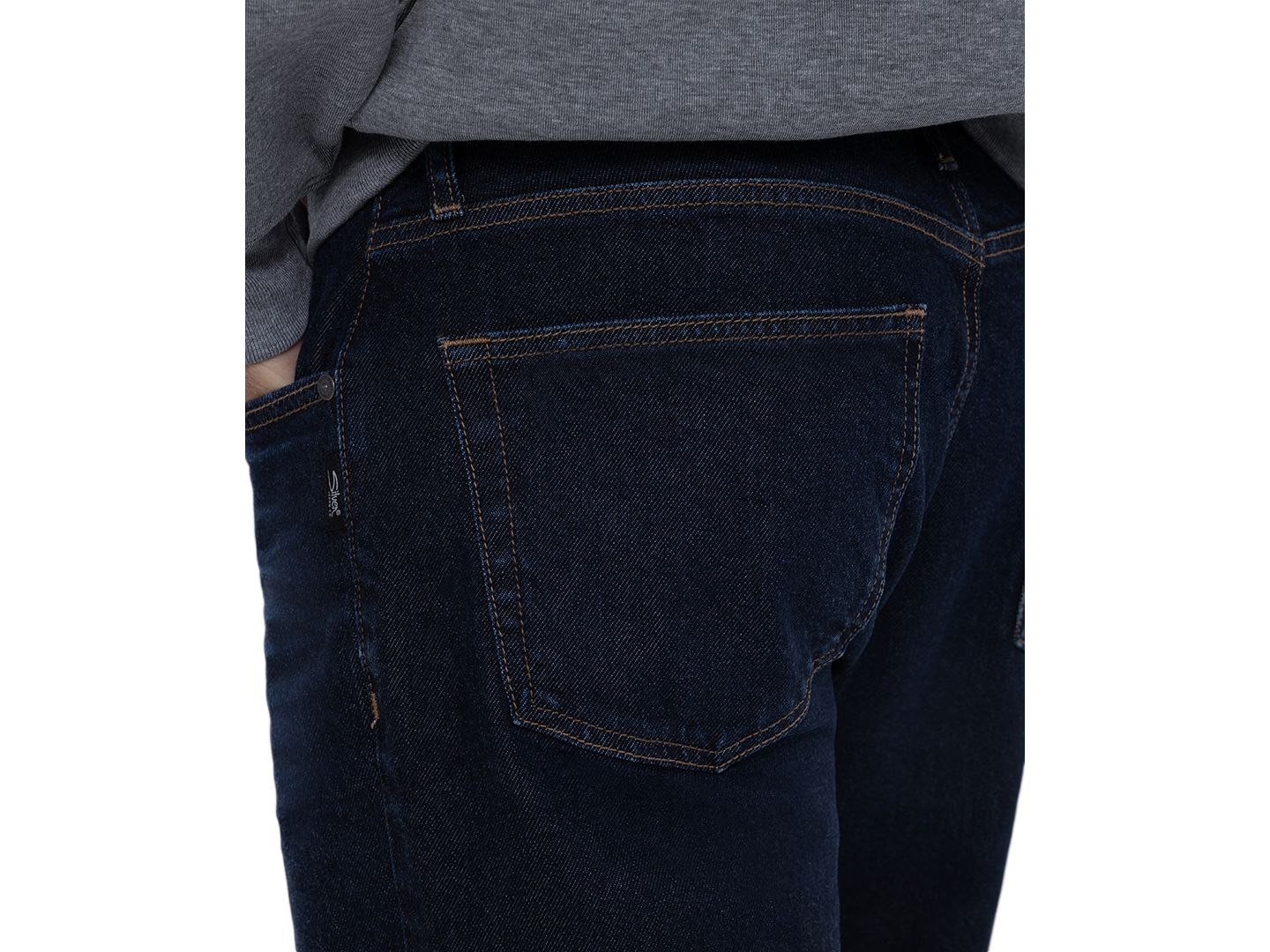 Мужские джинсы Silver Jeans Co. Relaxed Straight-Leg, цвет: Hustlin — фото 5