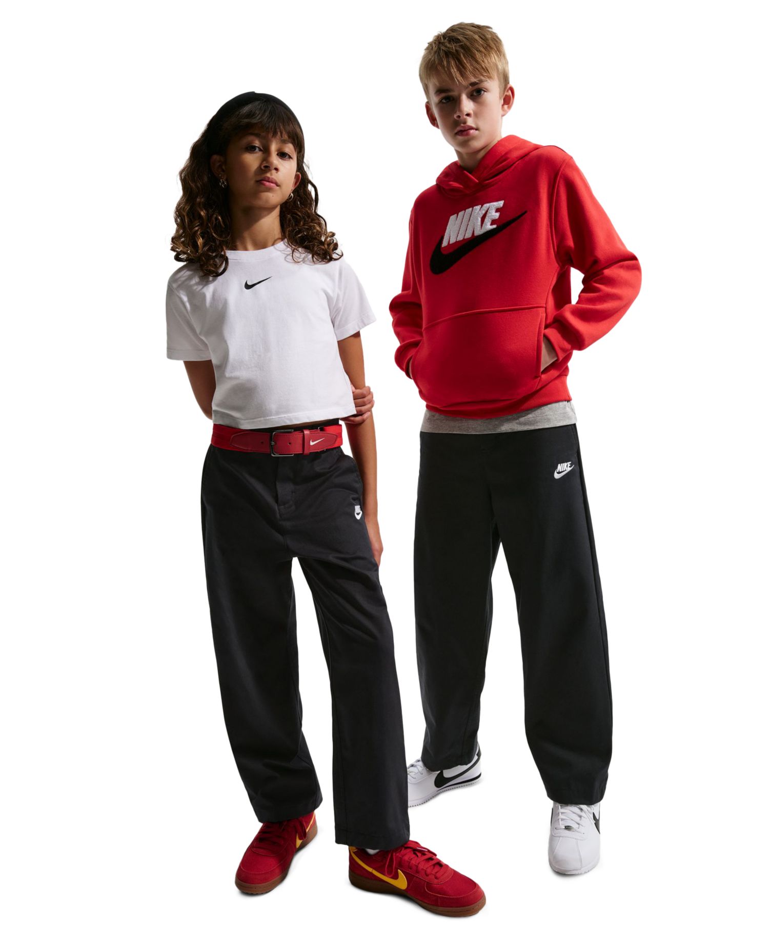 Boys' and Girls' 7-20 Sportswear Club Woven Straight-Leg Pants