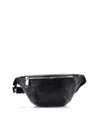 Small Belt Bag GG Embossed Perforated Leather