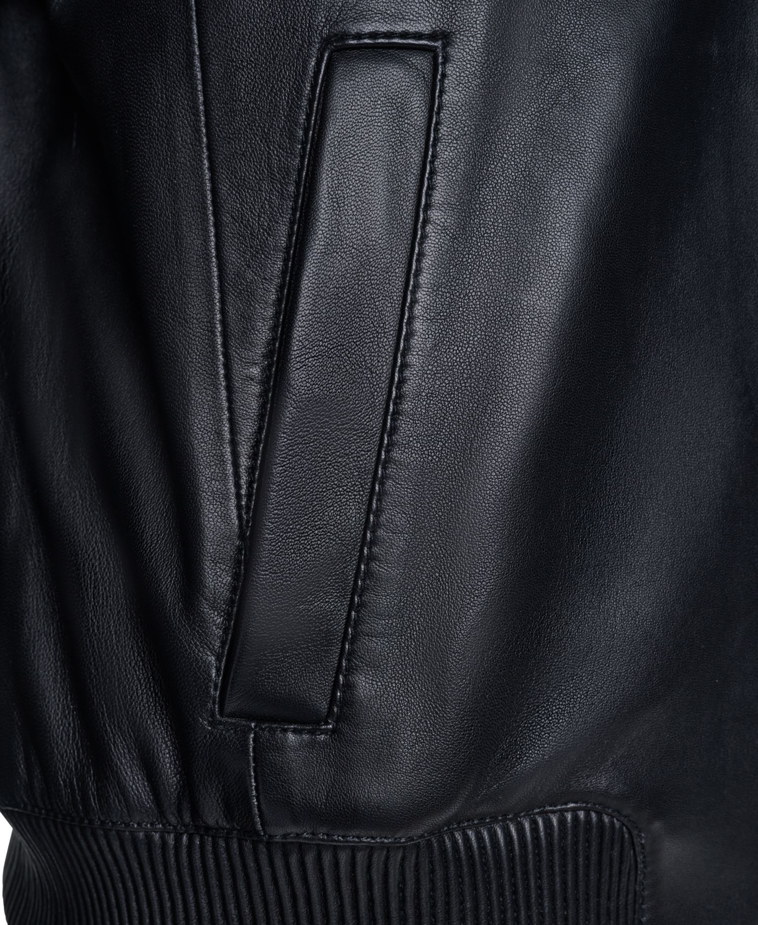 Women's Smooth Lamb Bomber Jacket