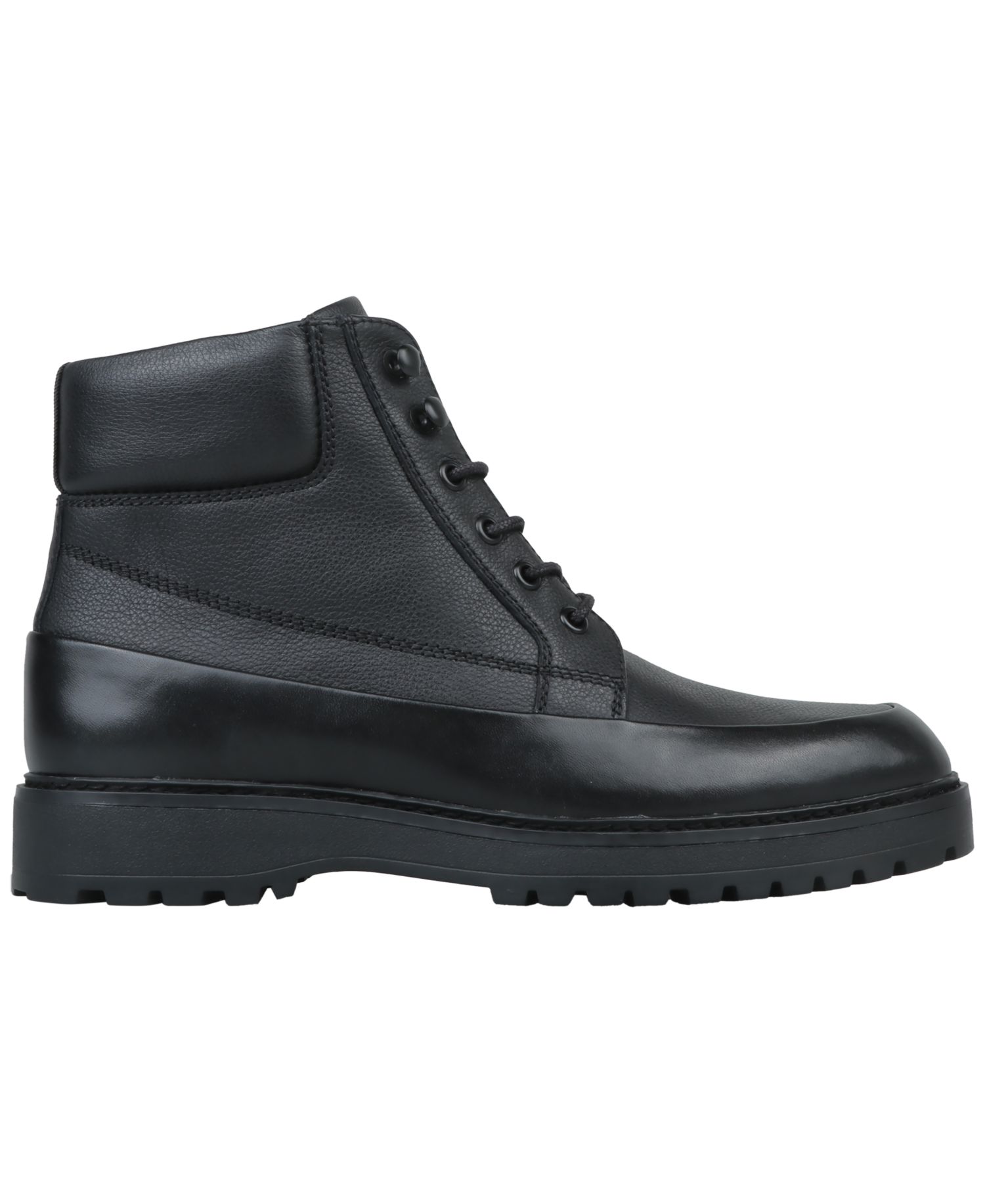 Men's Genuine Leather Lace-Up Boots