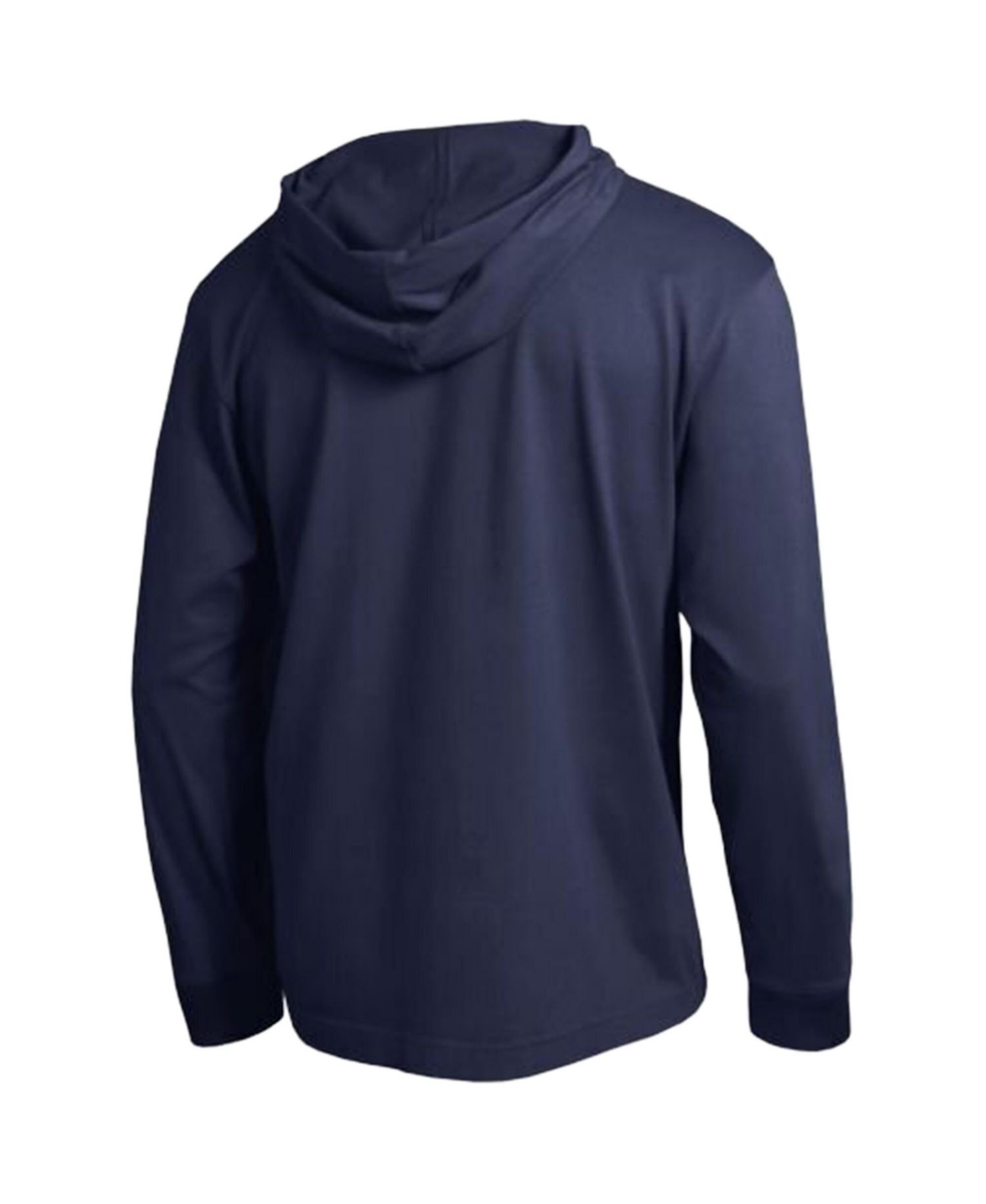 Men's Navy North Carolina Tar Heels Gradient All-Star Long Sleeve Hooded T-Shirt