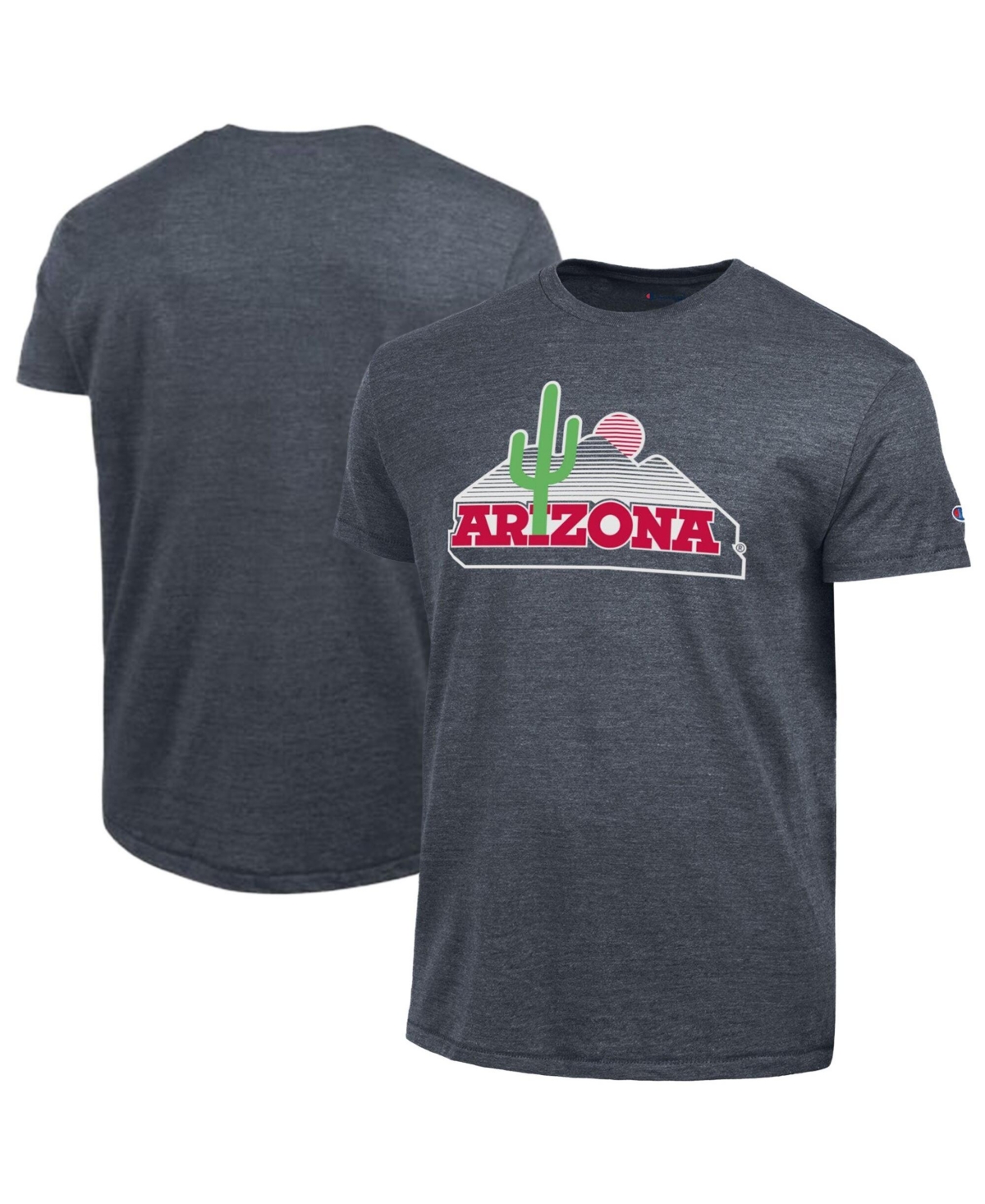 Champion Men's Navy Arizona Wildcats Triumph Tri-Blend T-Shirt