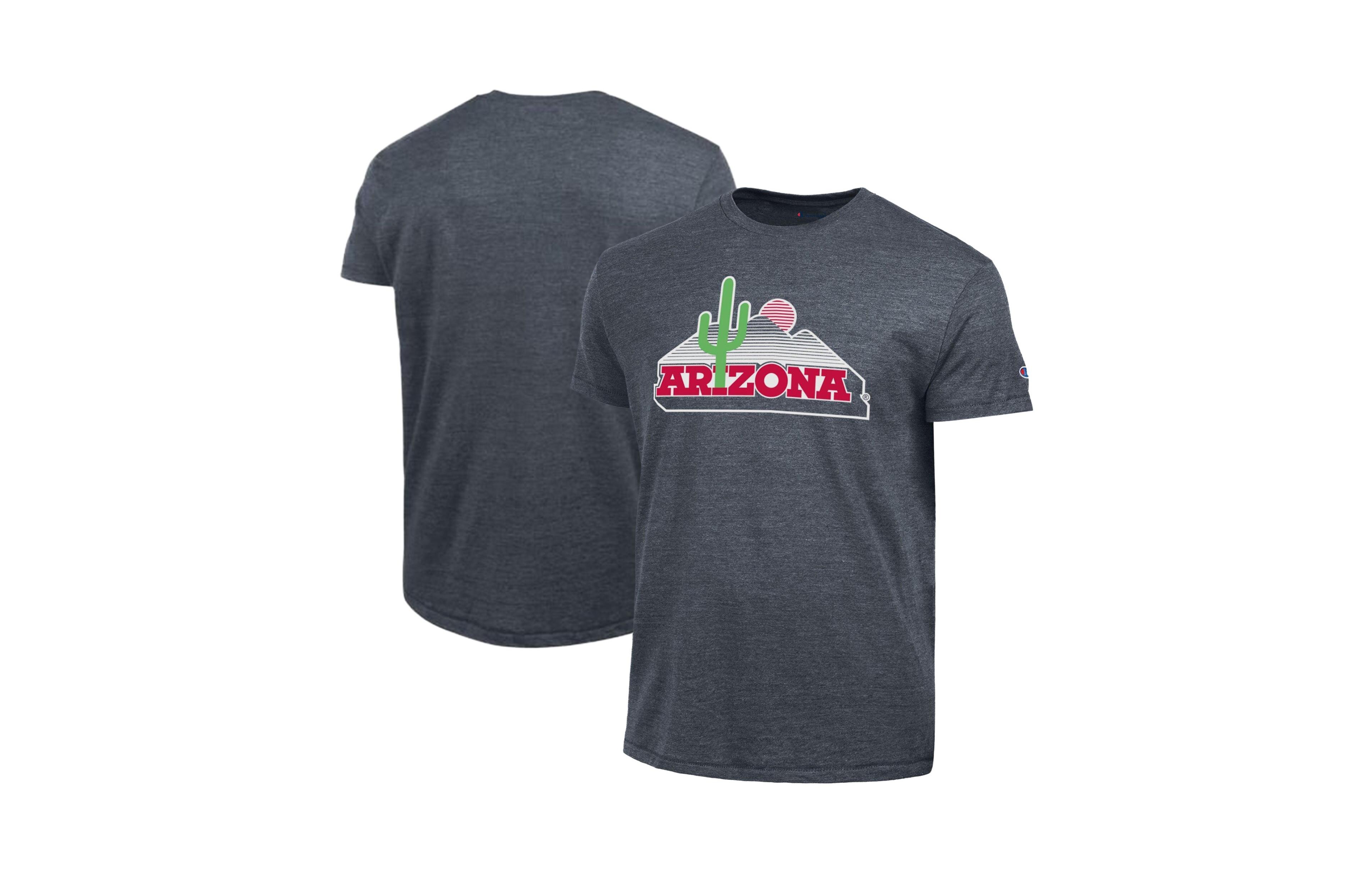 Champion Men's Navy Arizona Wildcats Triumph Tri-Blend T-Shirt