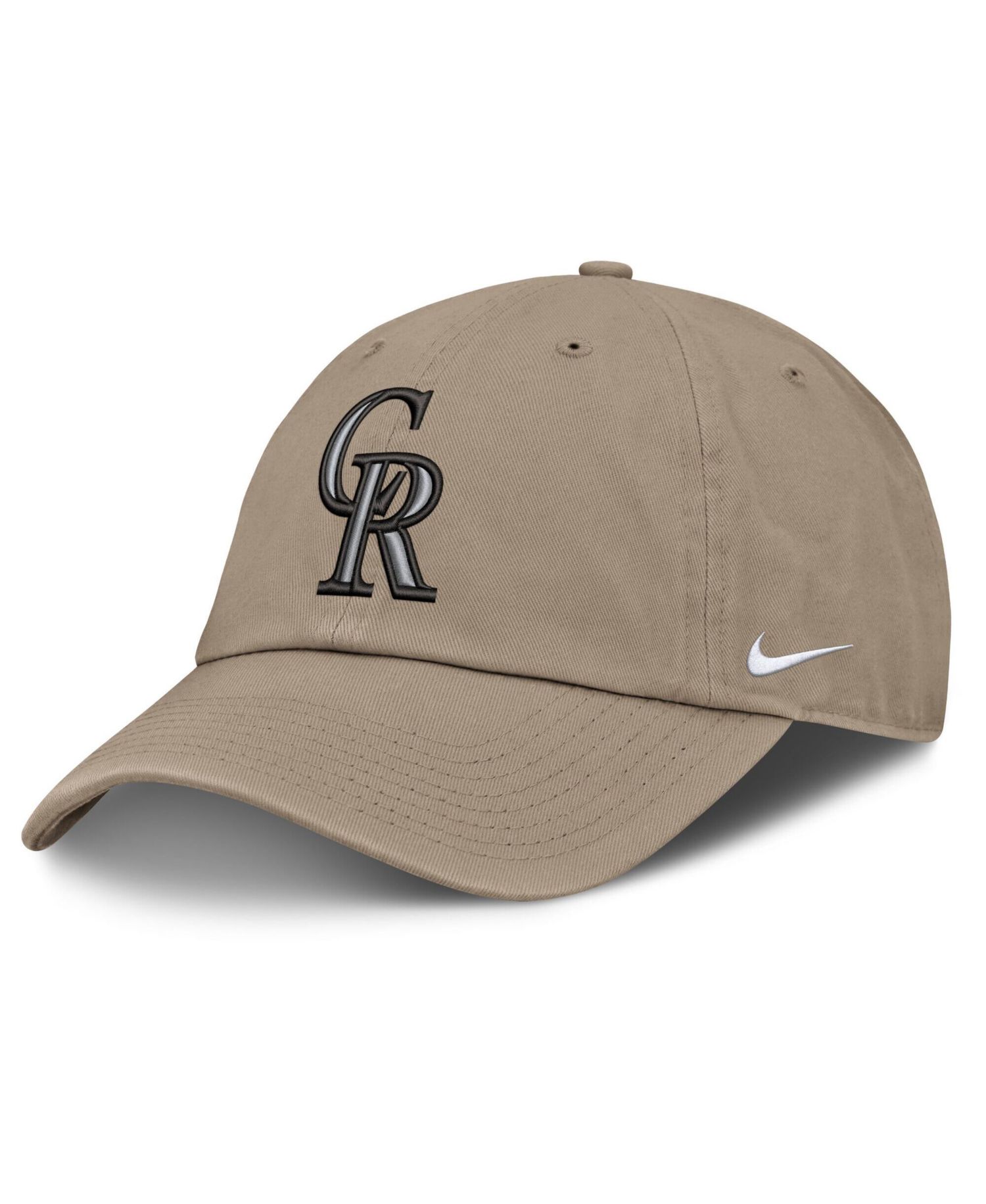 Men's Khaki Colorado Rockies Celebrating America's 250th Club Adjustable Hat