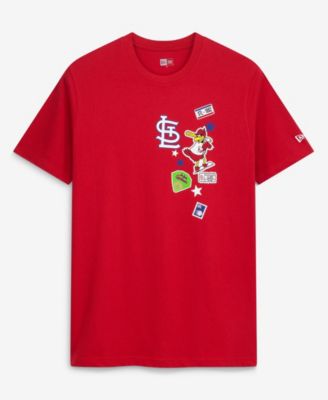 Men's Red St. Louis Cardinals City Patch T-Shirt