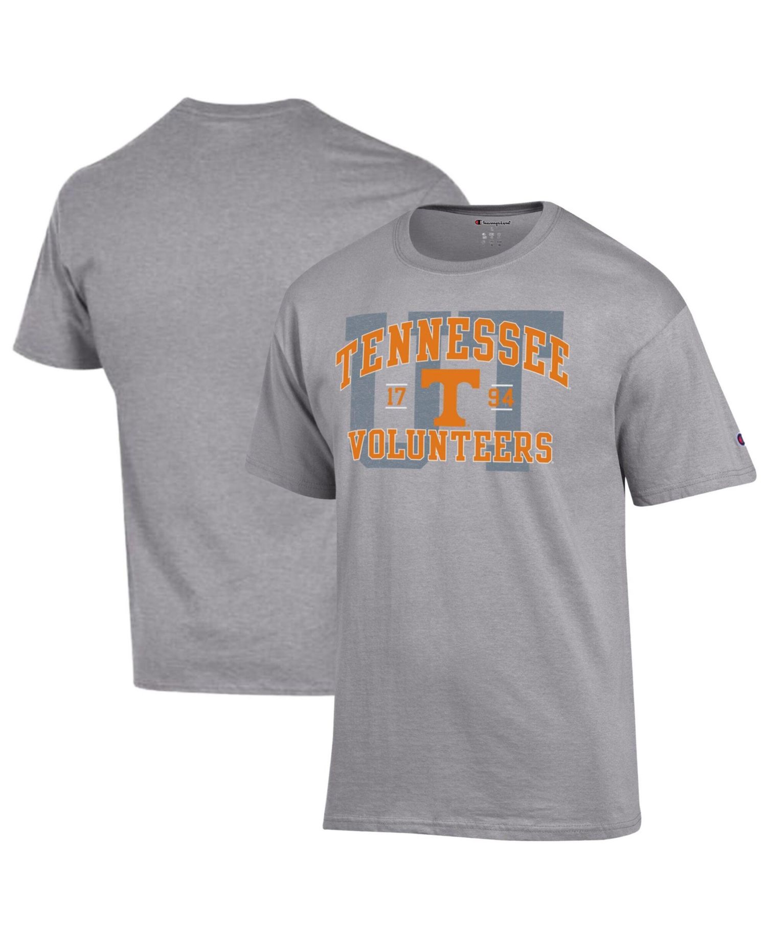Men's Heather Gray Tennessee Varsity T-Shirt