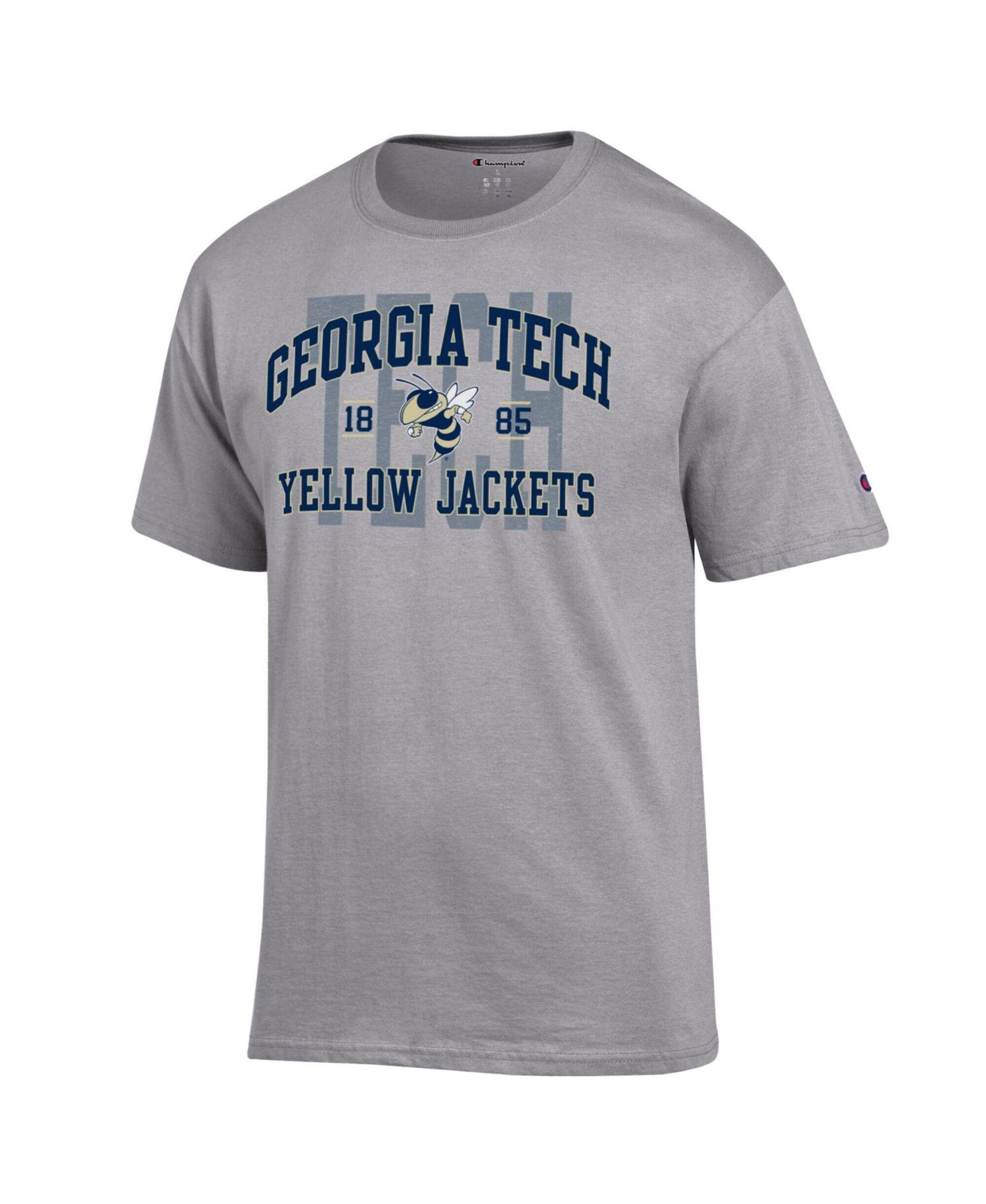 Men's Heather Gray Georgia Tech Yellow Jackets Varsity T-Shirt