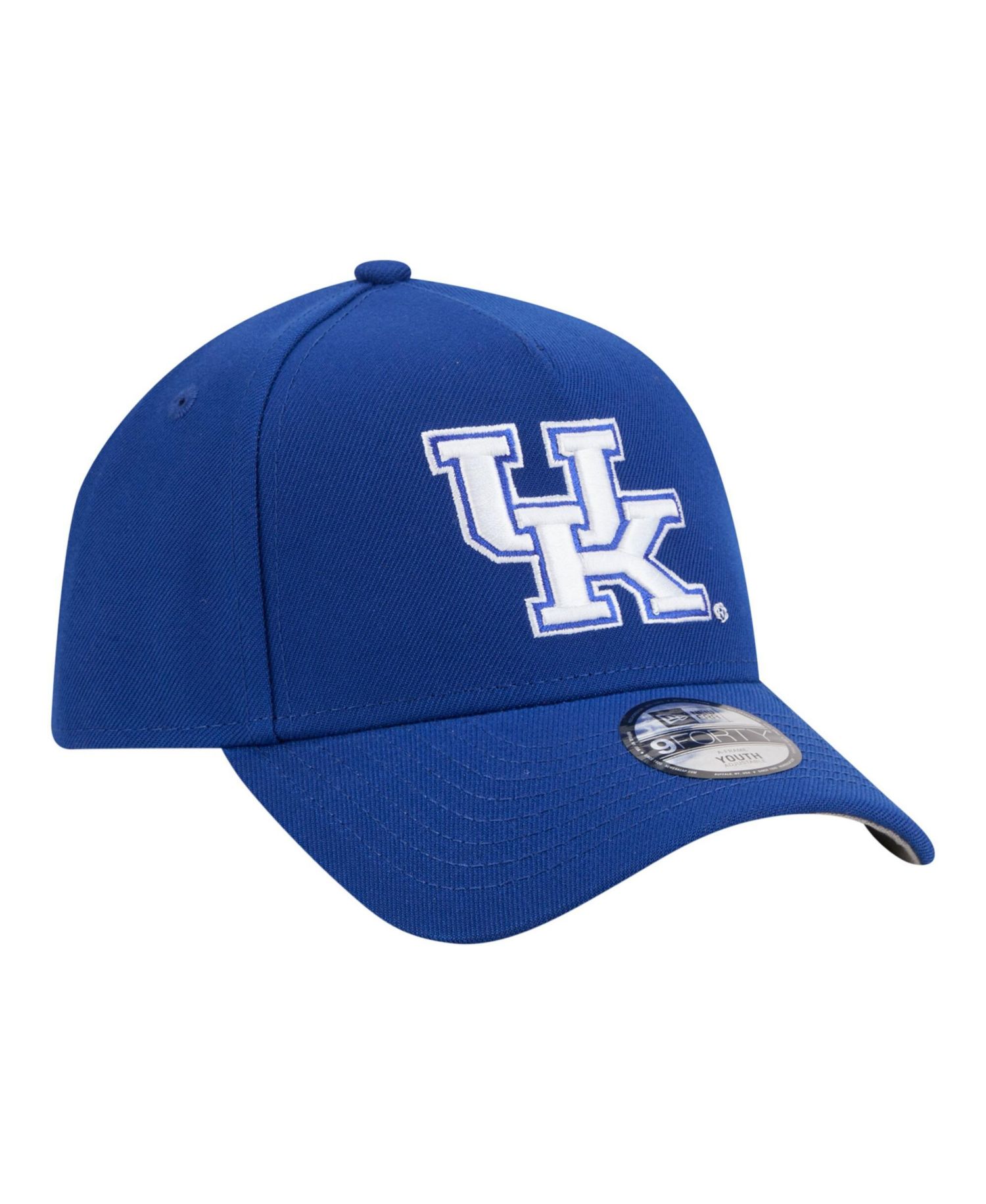 Big Boys and Girls Royal Kentucky Wildcats 9FORTY A-Frame Adjustable Hat