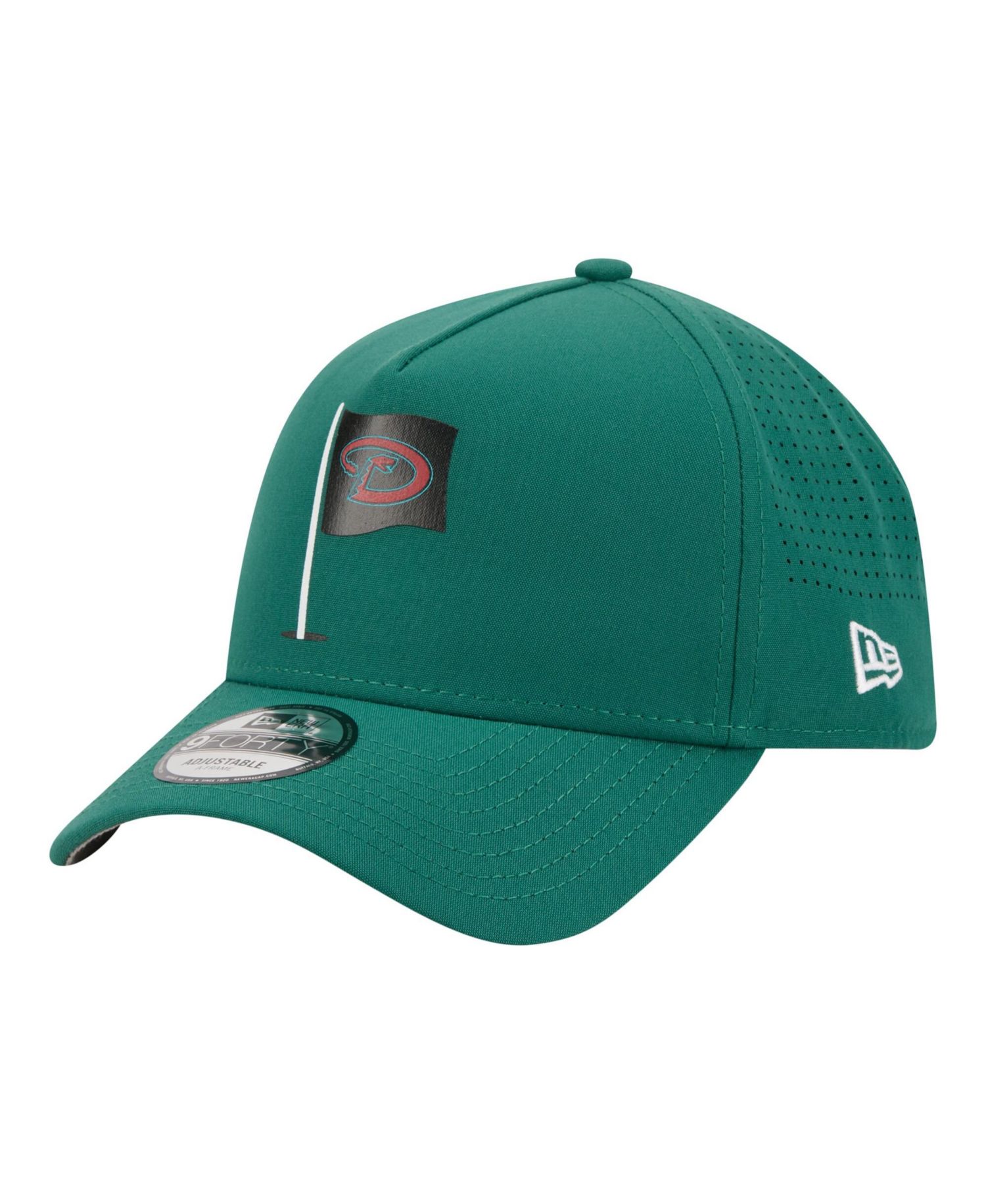 Men's Green Arizona Diamondbacks Pin Seeker 9FORTY A-Frame Adjustable Hat