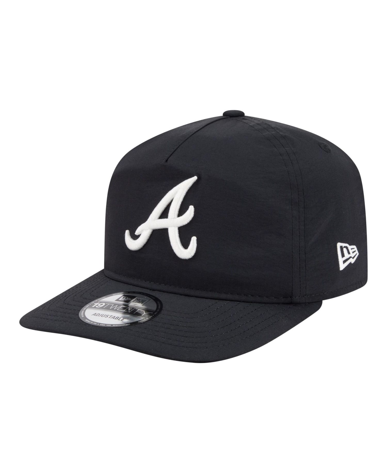 Men's Black Atlanta Braves Everyday 19TWENTY Adjustable Hat
