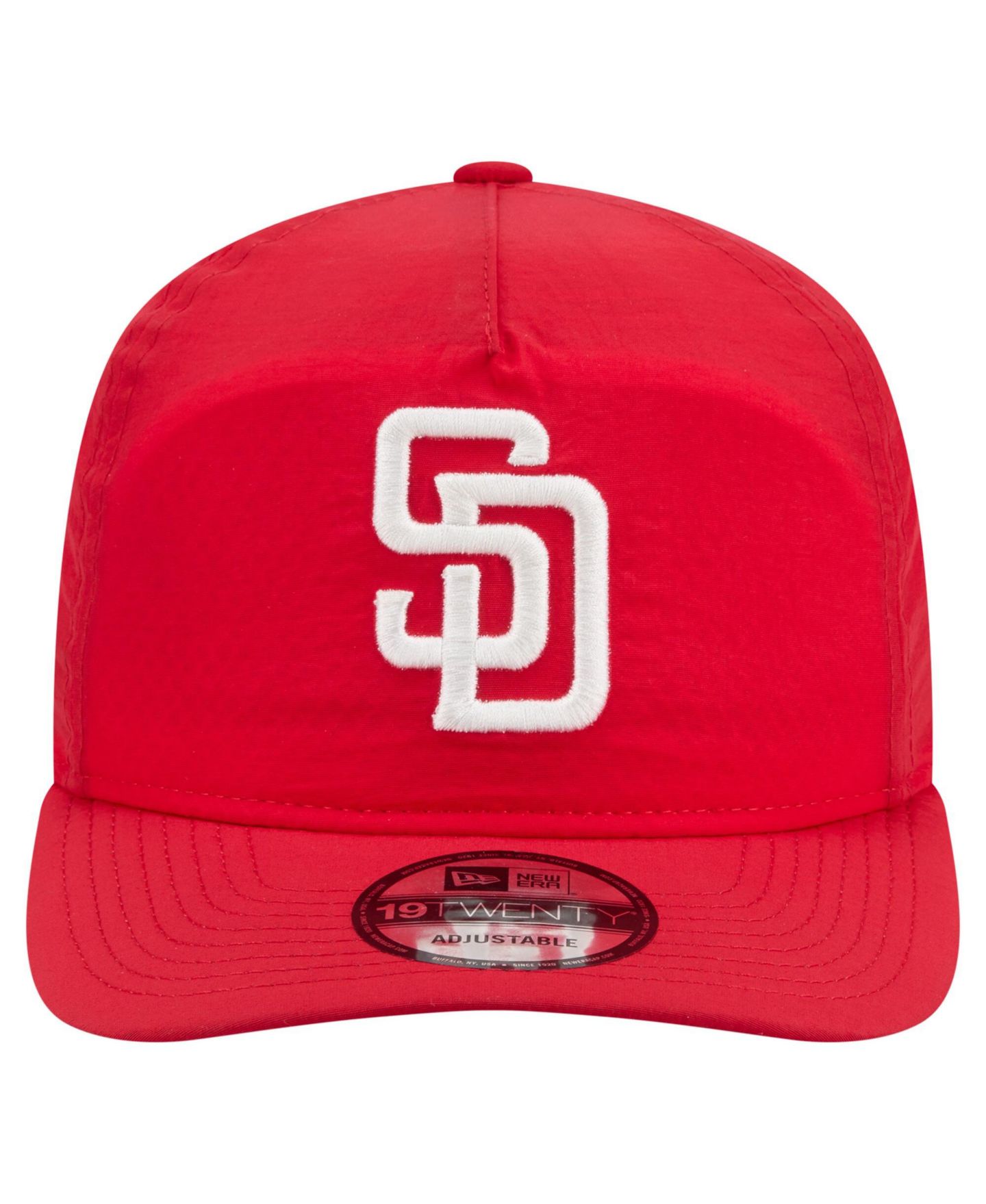 Мужская кепка New Era Red San Diego Padres Everyday 19TWENTY Adjustable Hat — фото 5