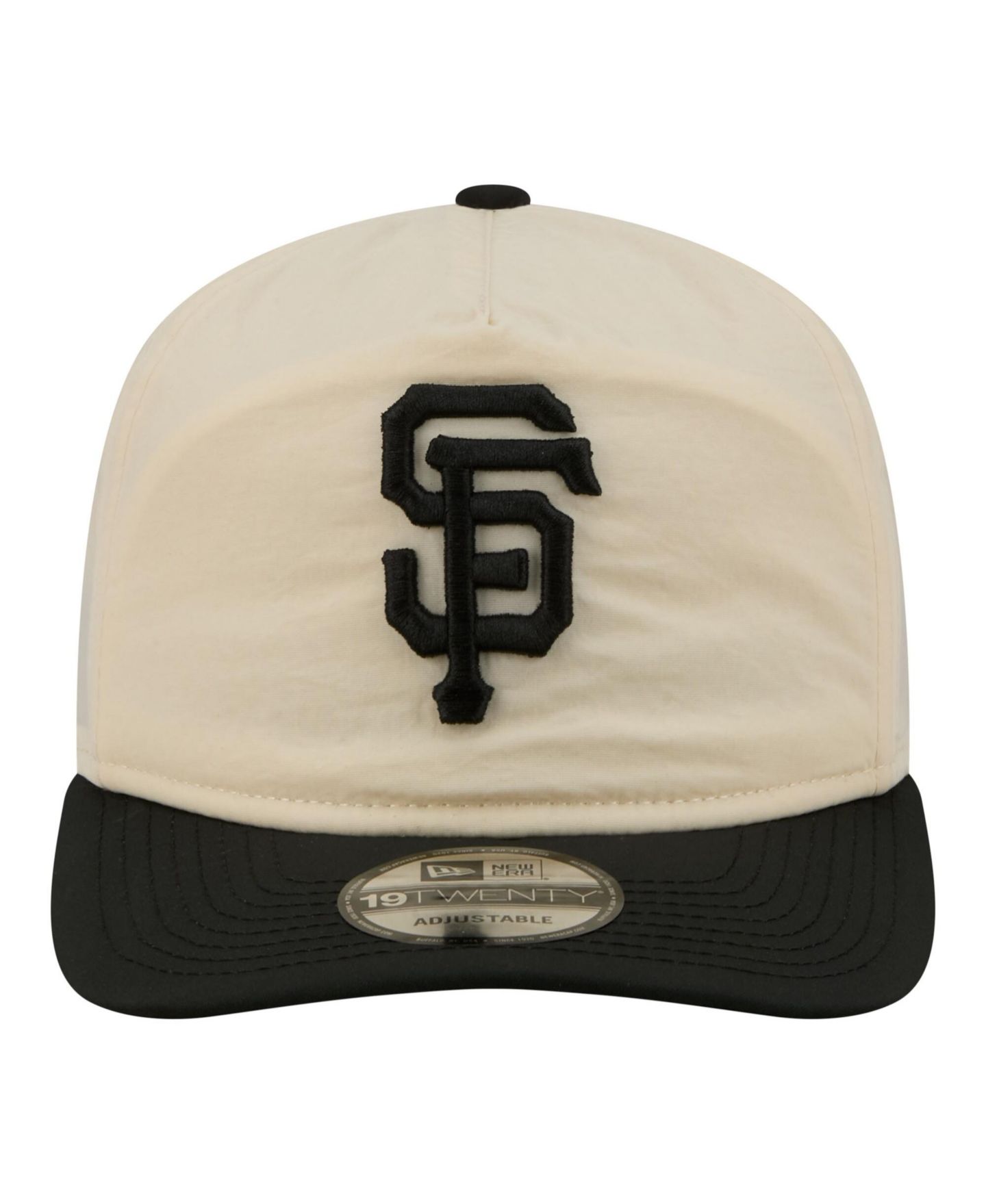 Мужская кепка New Era Cream/Black San Francisco Giants Everyday 19TWENTY Adjustable Hat — фото 3