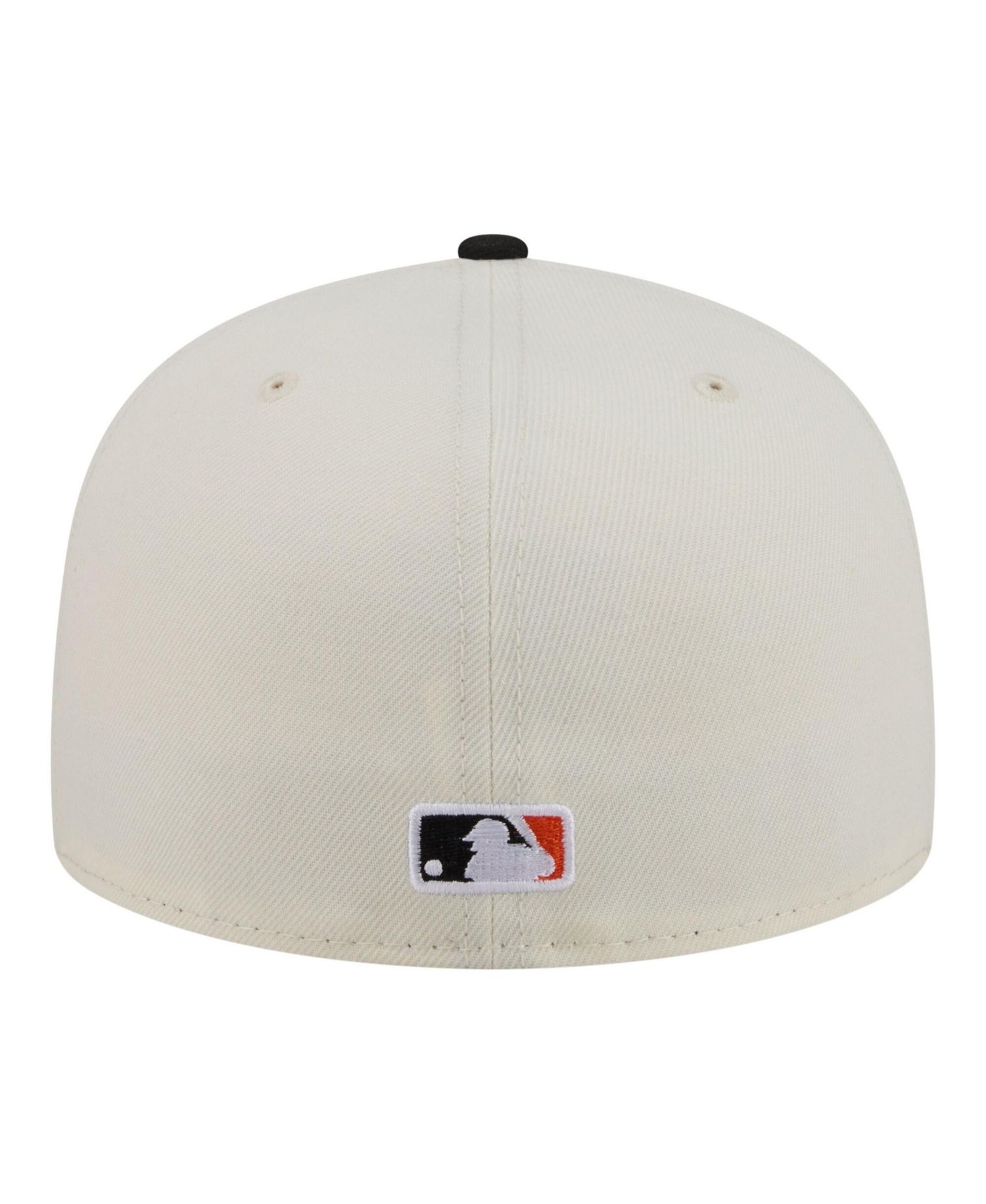 Men's Cream/Black San Francisco Giants Bullpen Cart 59FIFTY Fitted Hat