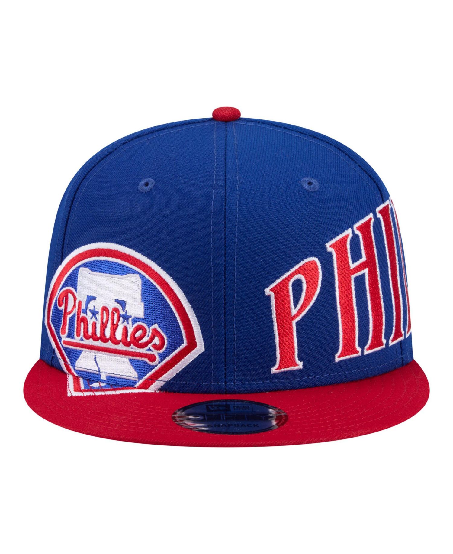 Men's Royal/Red Philadelphia Phillies Stretched Two-Tone 9FIFTY Adjustable Hat