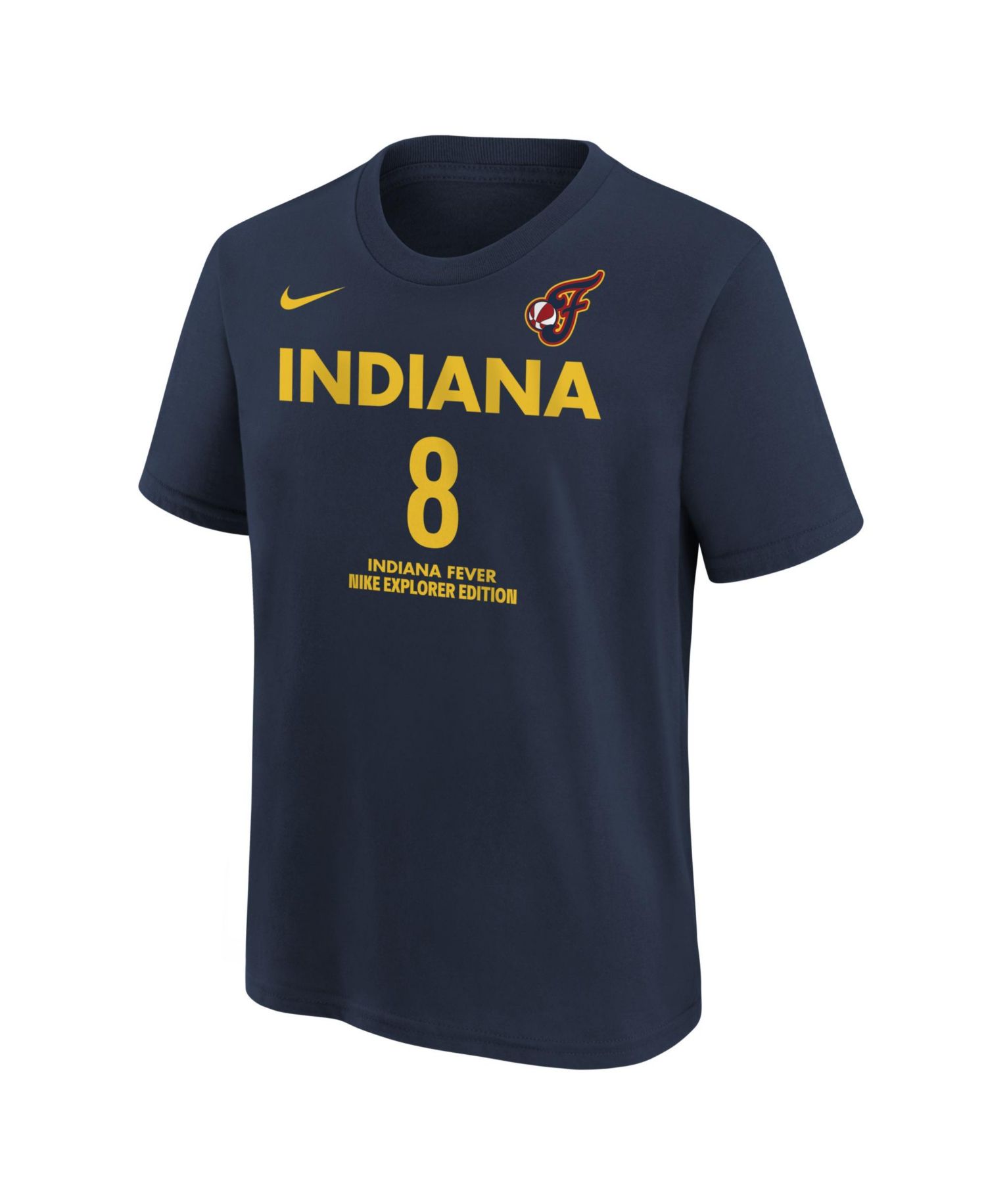 Big Boys and Girls Sophie Cunningham Navy Indiana Fever Explorer Edition Name & Number T-Shirt