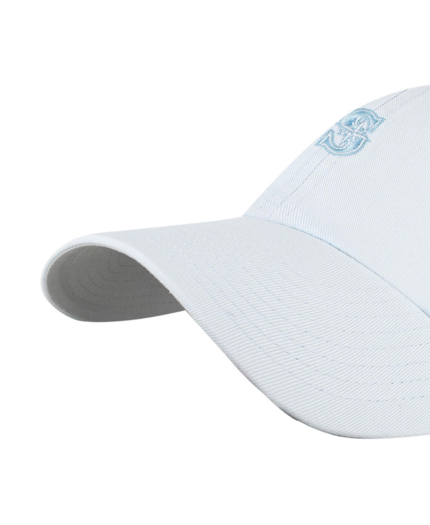 Men's and Women's Light Blue Seattle Mariners Pastel Clean Up Adjustable Hat
