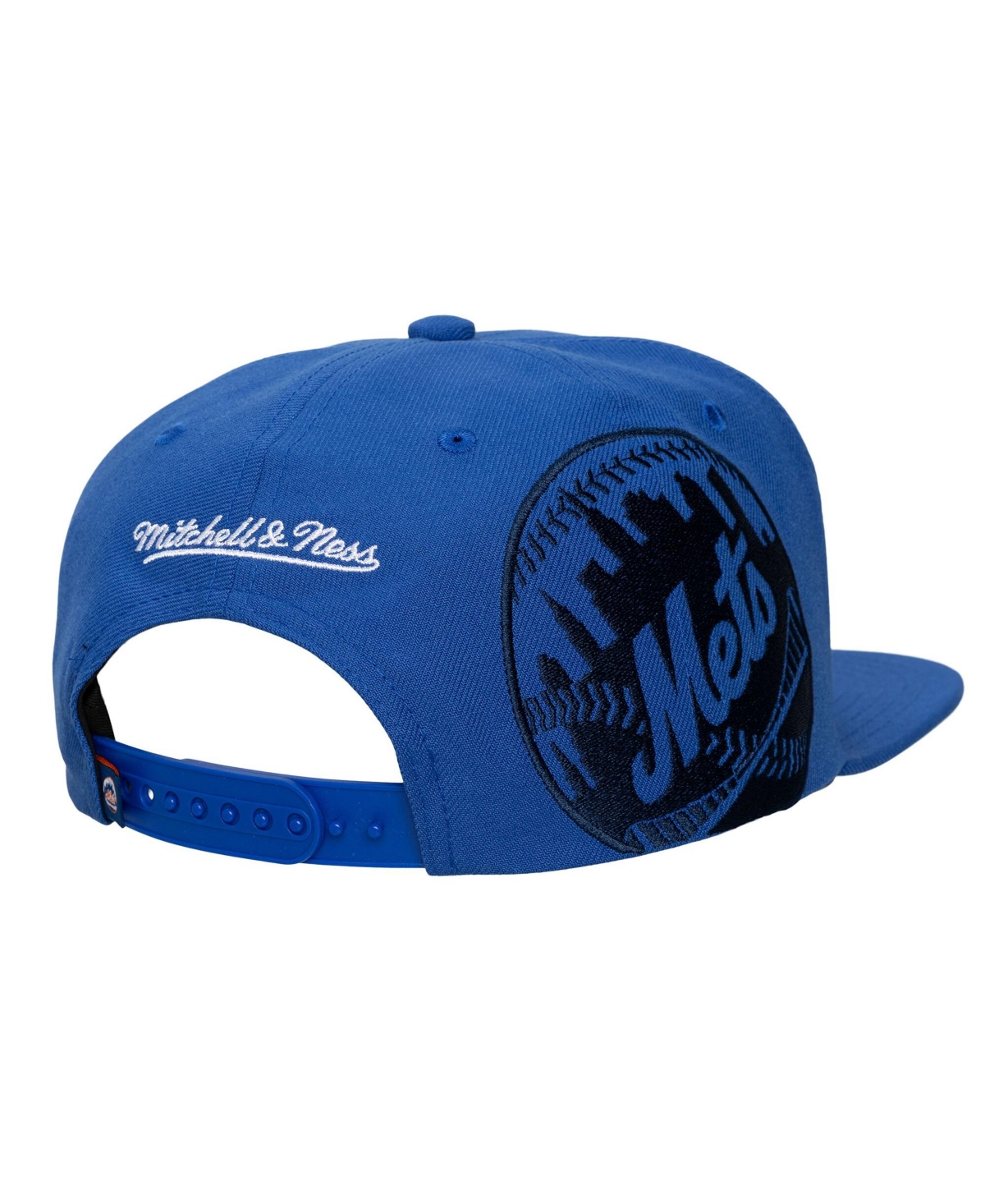 Mitchell & Ness Men's Royal New York Mets Side Logo Snapback Hat