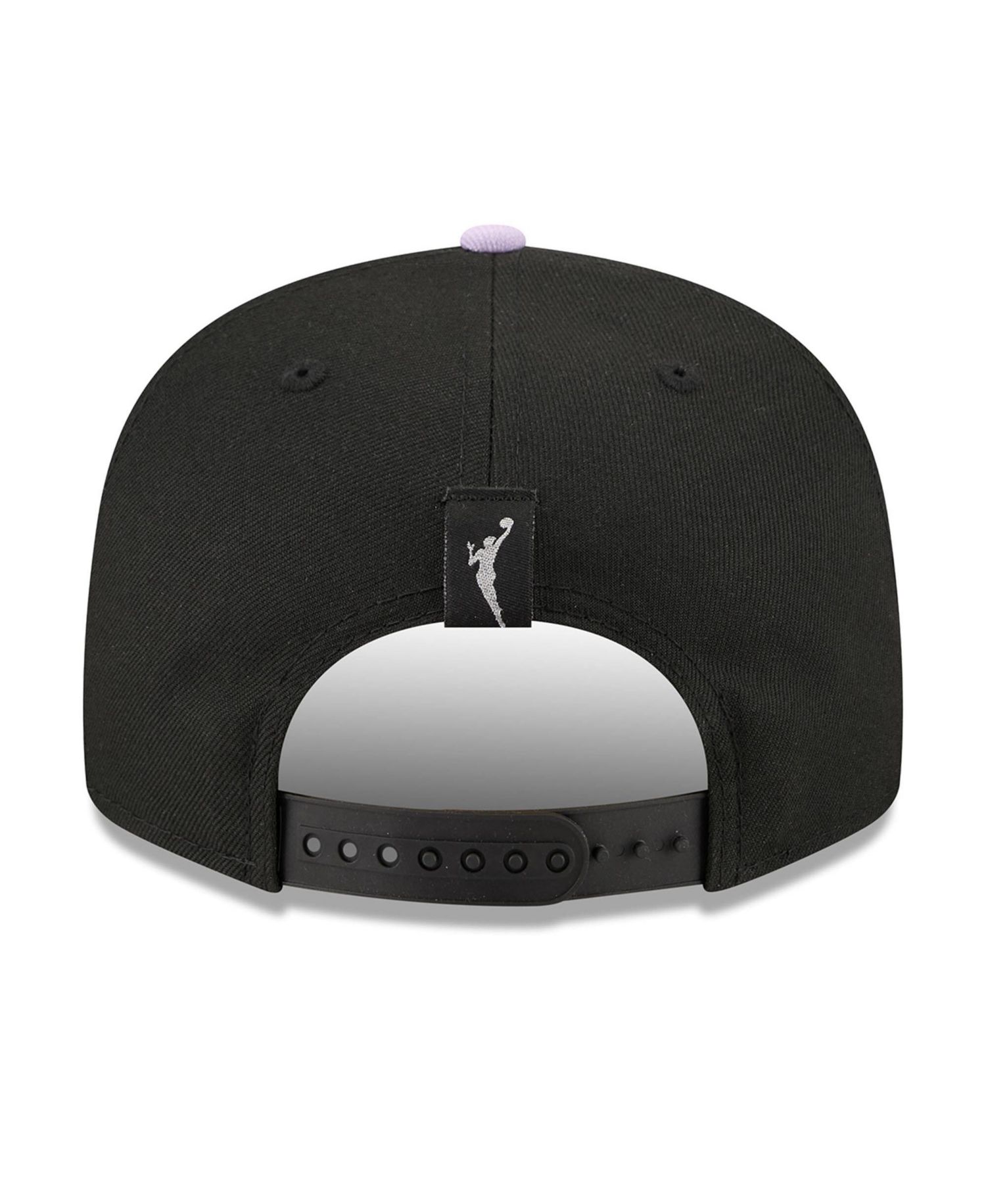 Men's and Women's Eclipse Black/Violet Golden State Valkyries WNBA Tip-Off 2026 Metal Badge A-Frame 9FIFTY Snapback Hat